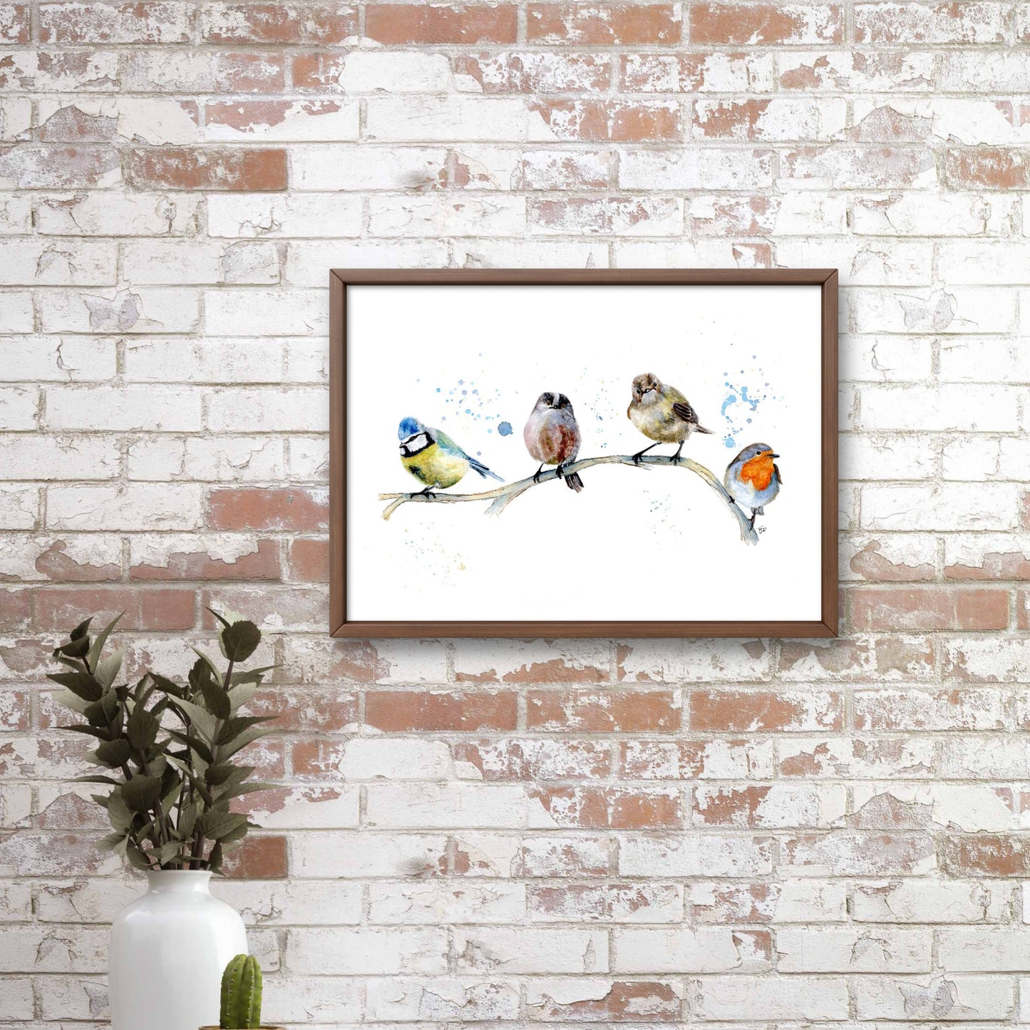 "Garden Party" Watercolour Print