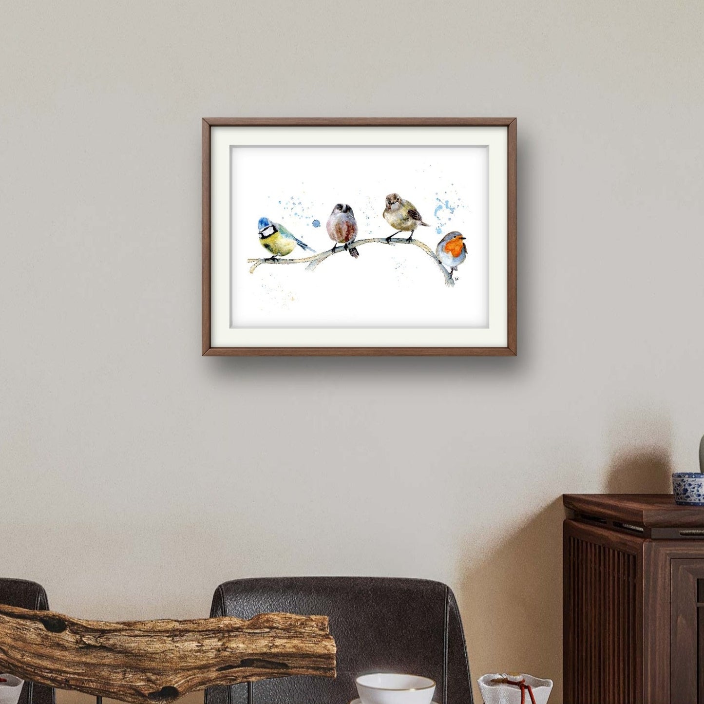 "Garden Party" Watercolour Print