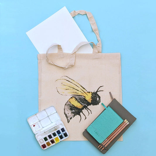 "Honey" Bee Tote Bag