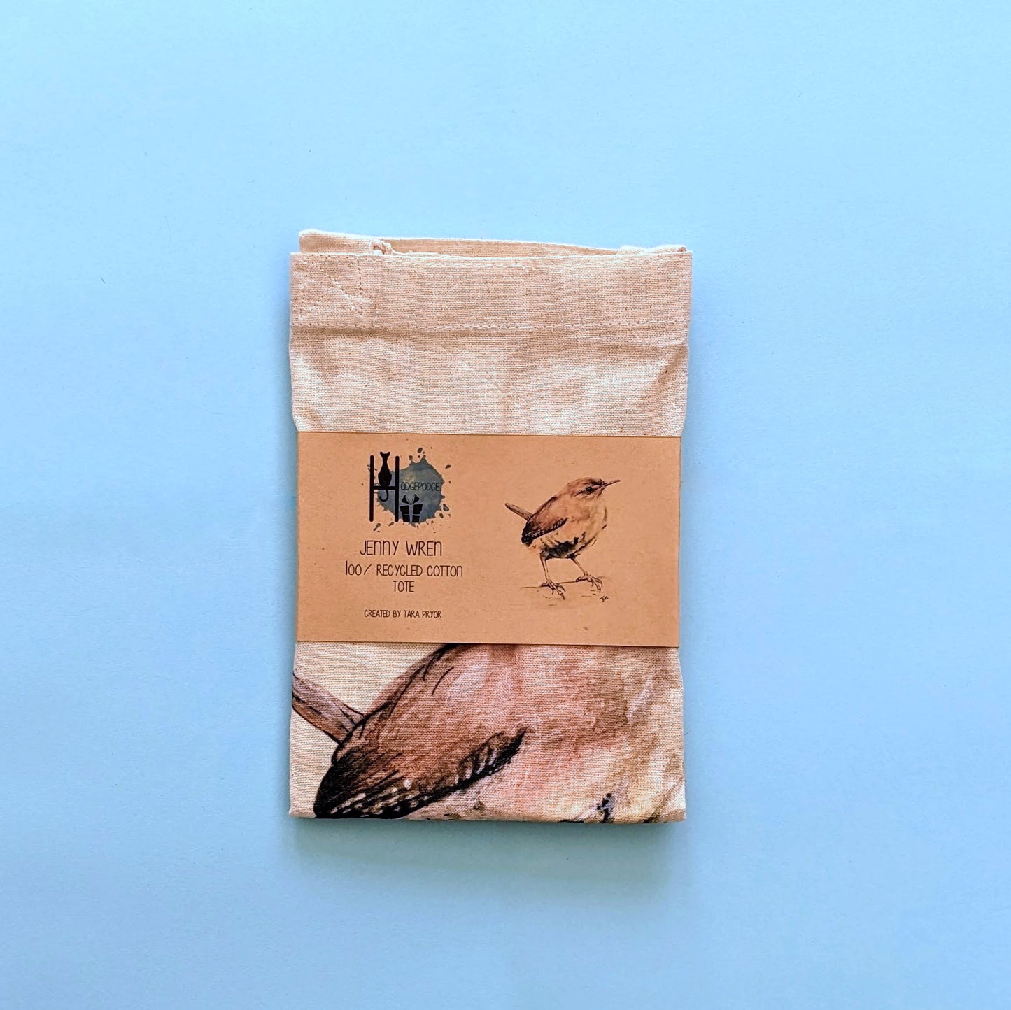 "Jenny Wren" Wren Tote Bag