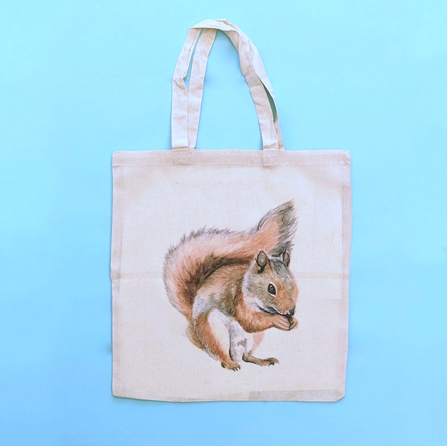 "Nutkin" Red Squirrel Tote Bag