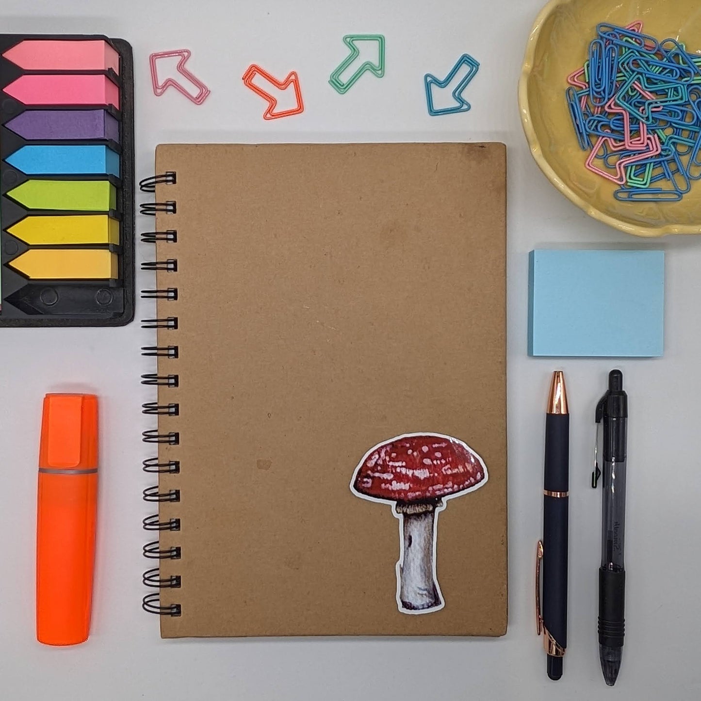 Mushroom Sticker from Original Watercolour "Shroom"