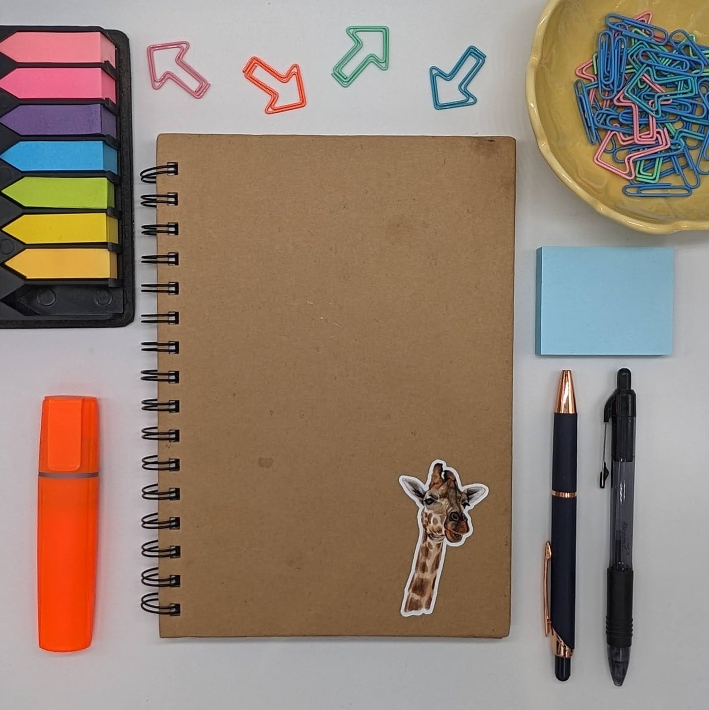 Giraffe Sticker from Original Watercolour "Stand Tall"