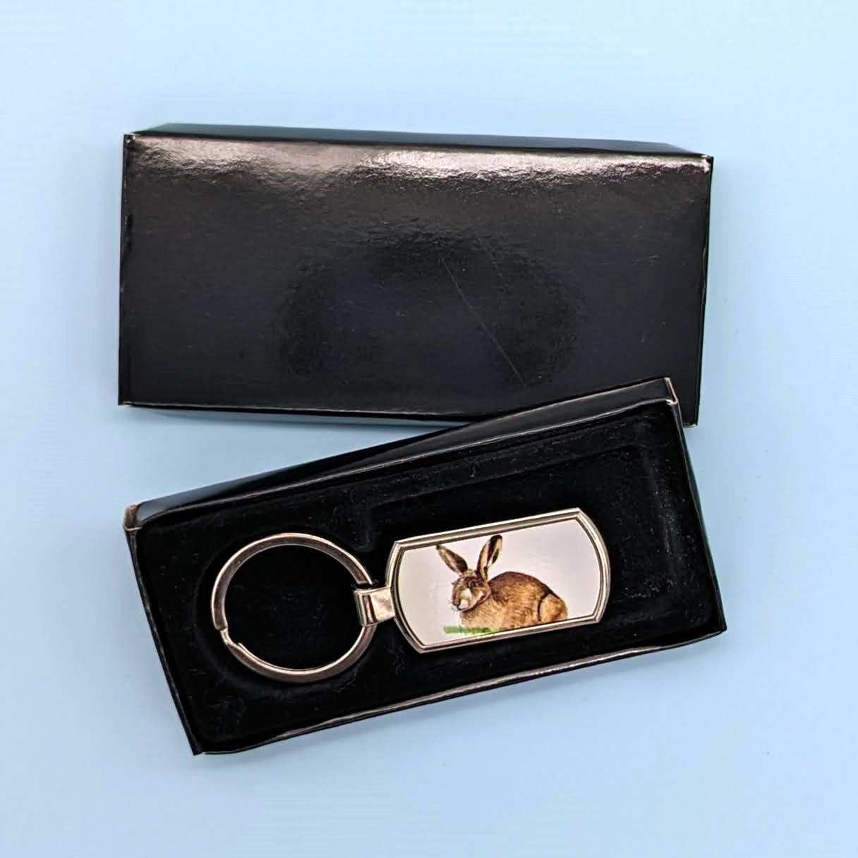 "Hops" the Hare Keyring