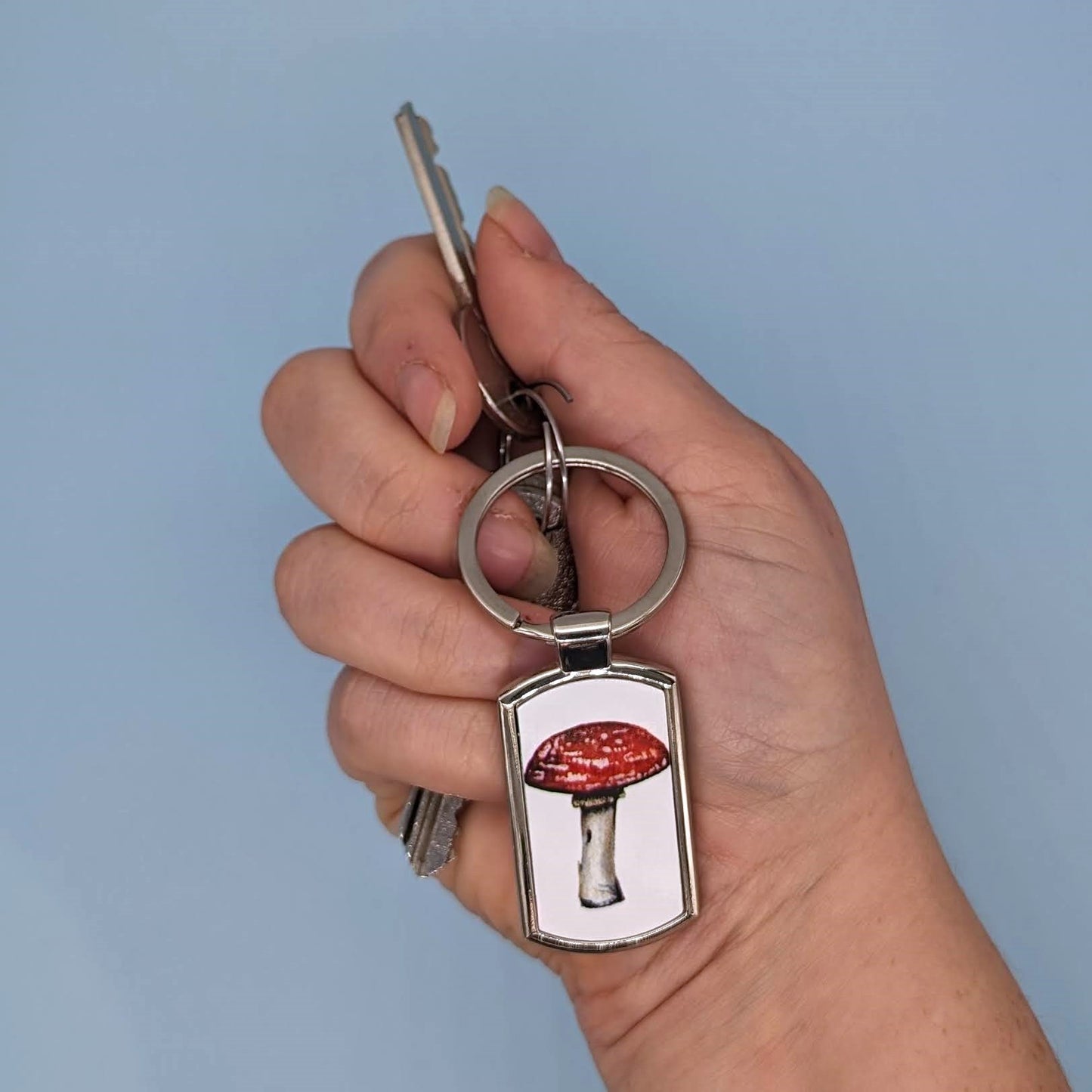 "Shroom" Toadstool Keyring
