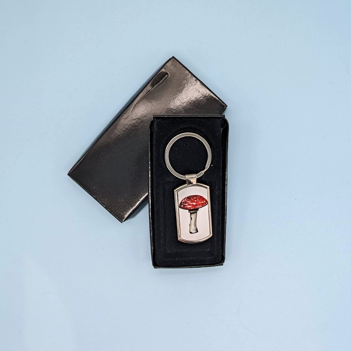 "Shroom" Toadstool Keyring