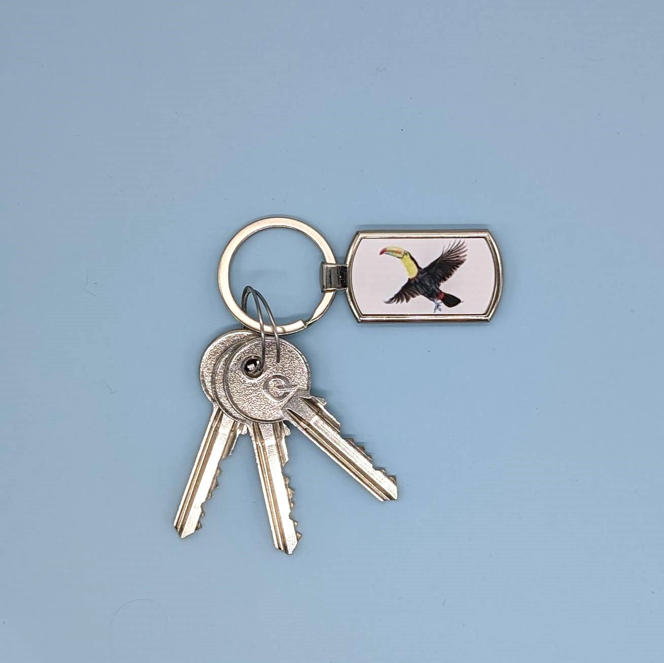 "Tookie Tookie" Toucan Keyring