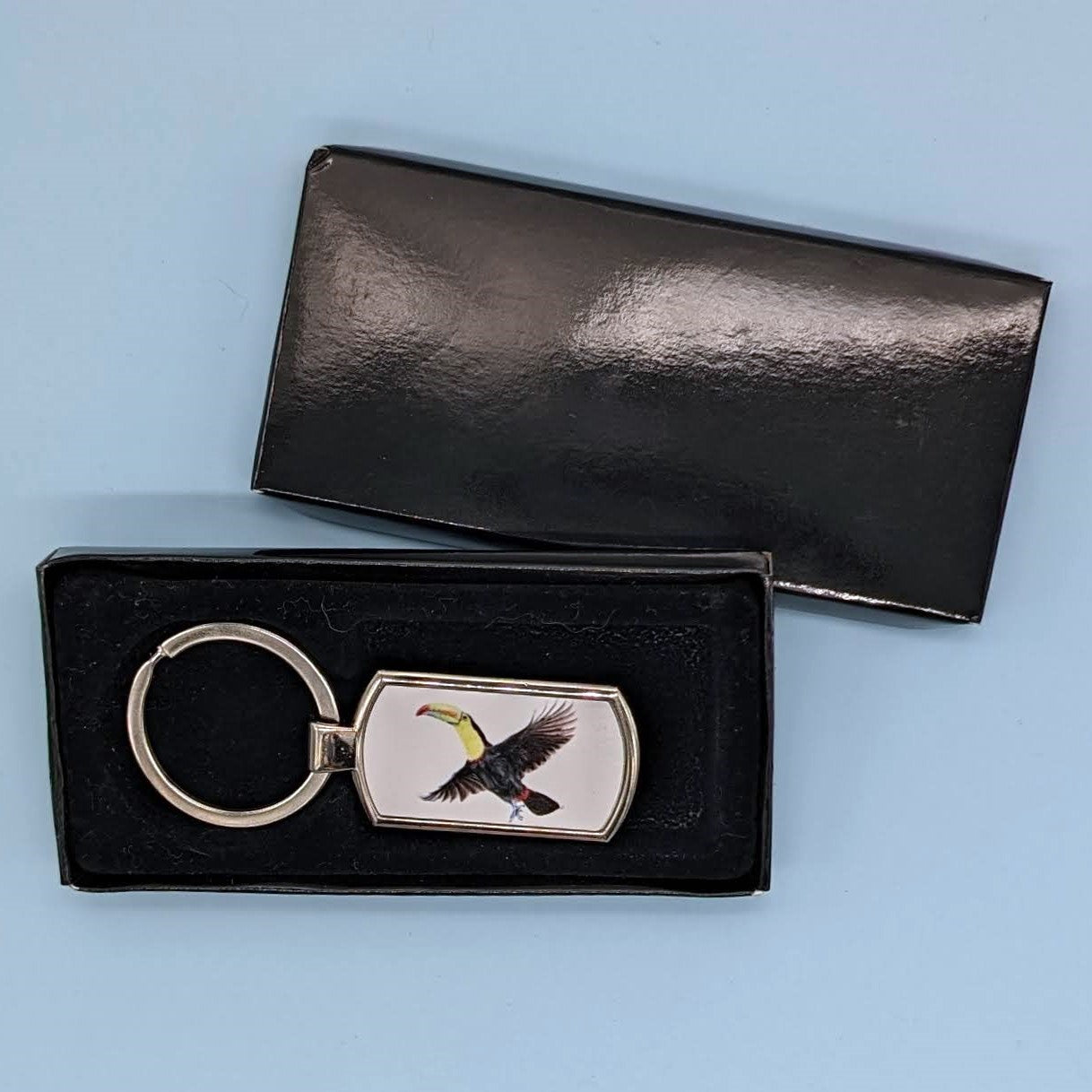 "Tookie Tookie" Toucan Keyring