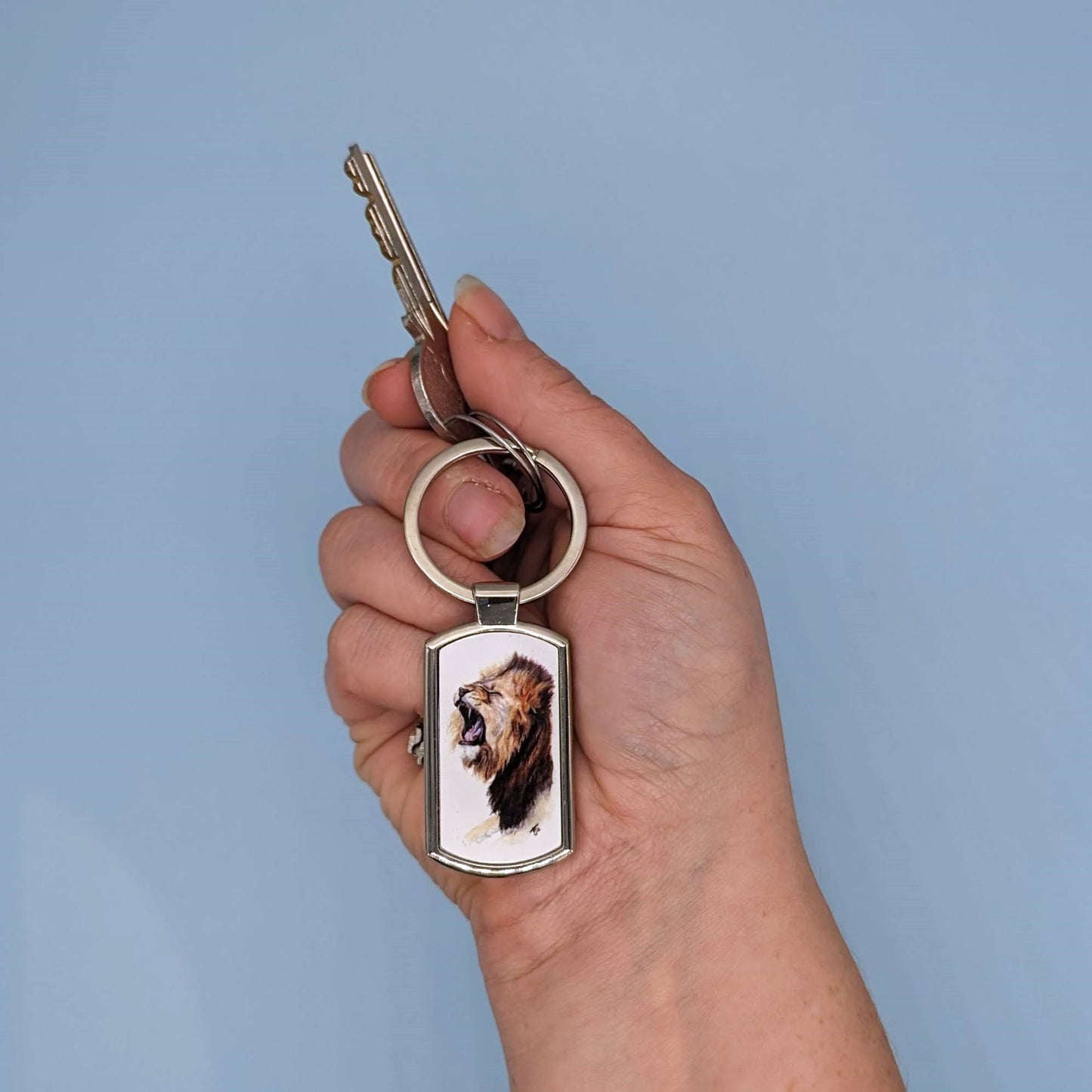 "Roarsome" Lion Keyring
