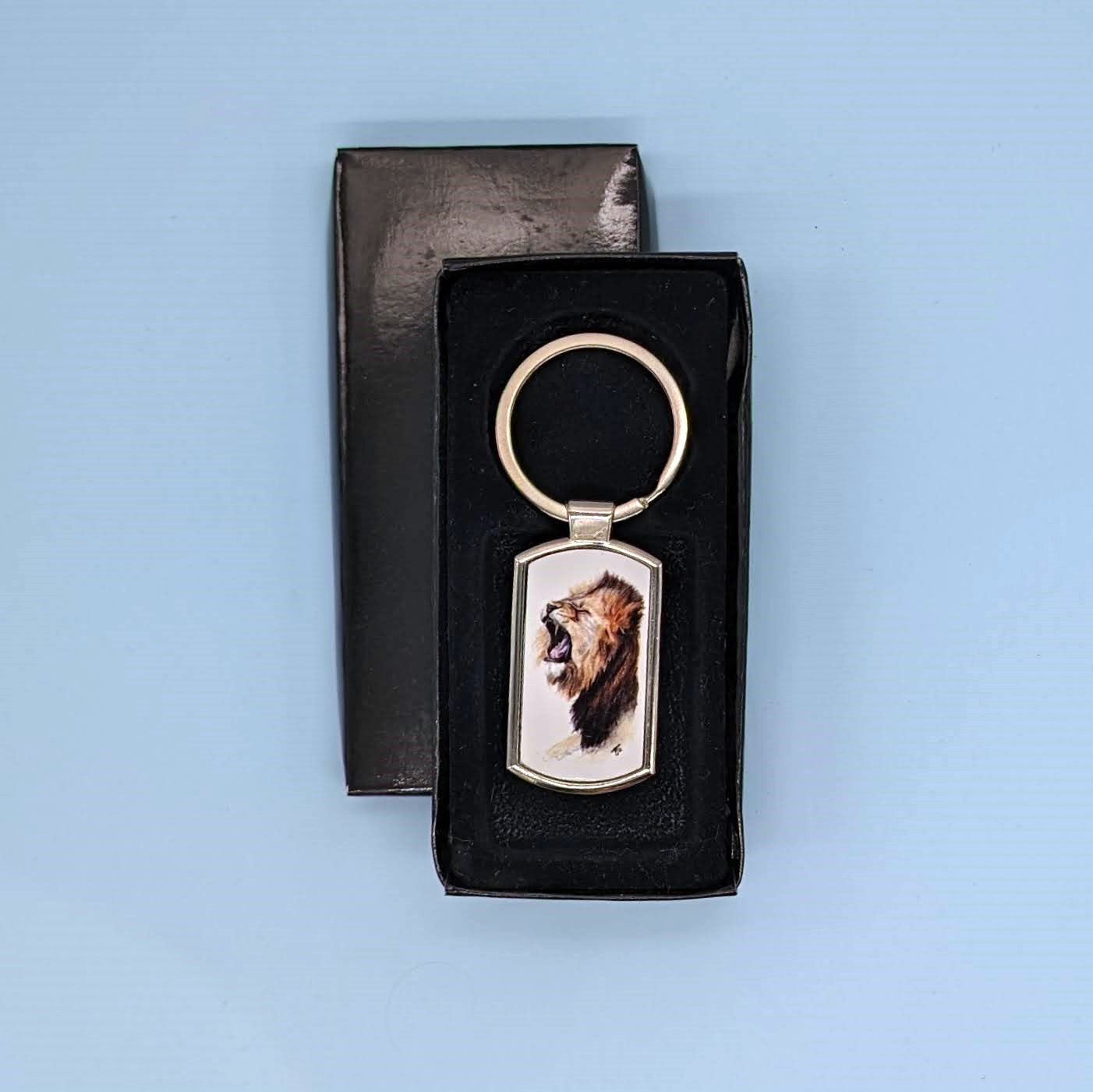 "Roarsome" Lion Keyring