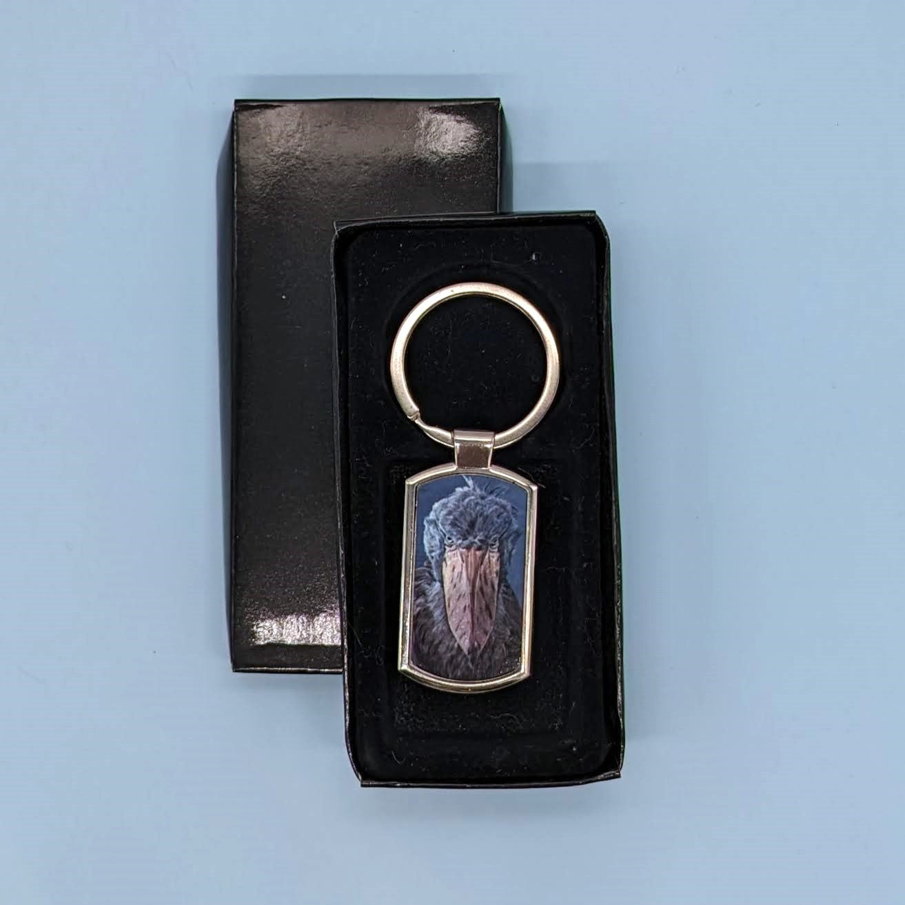 "Greta" Shoebill Stork Keyring