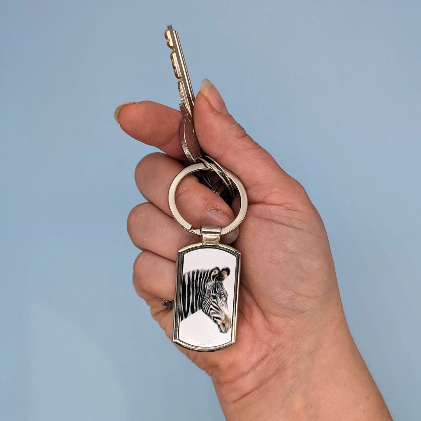 "Elori" Zebra Keyring