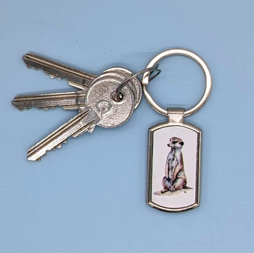 "Ubunifu" Meerkat Keyring