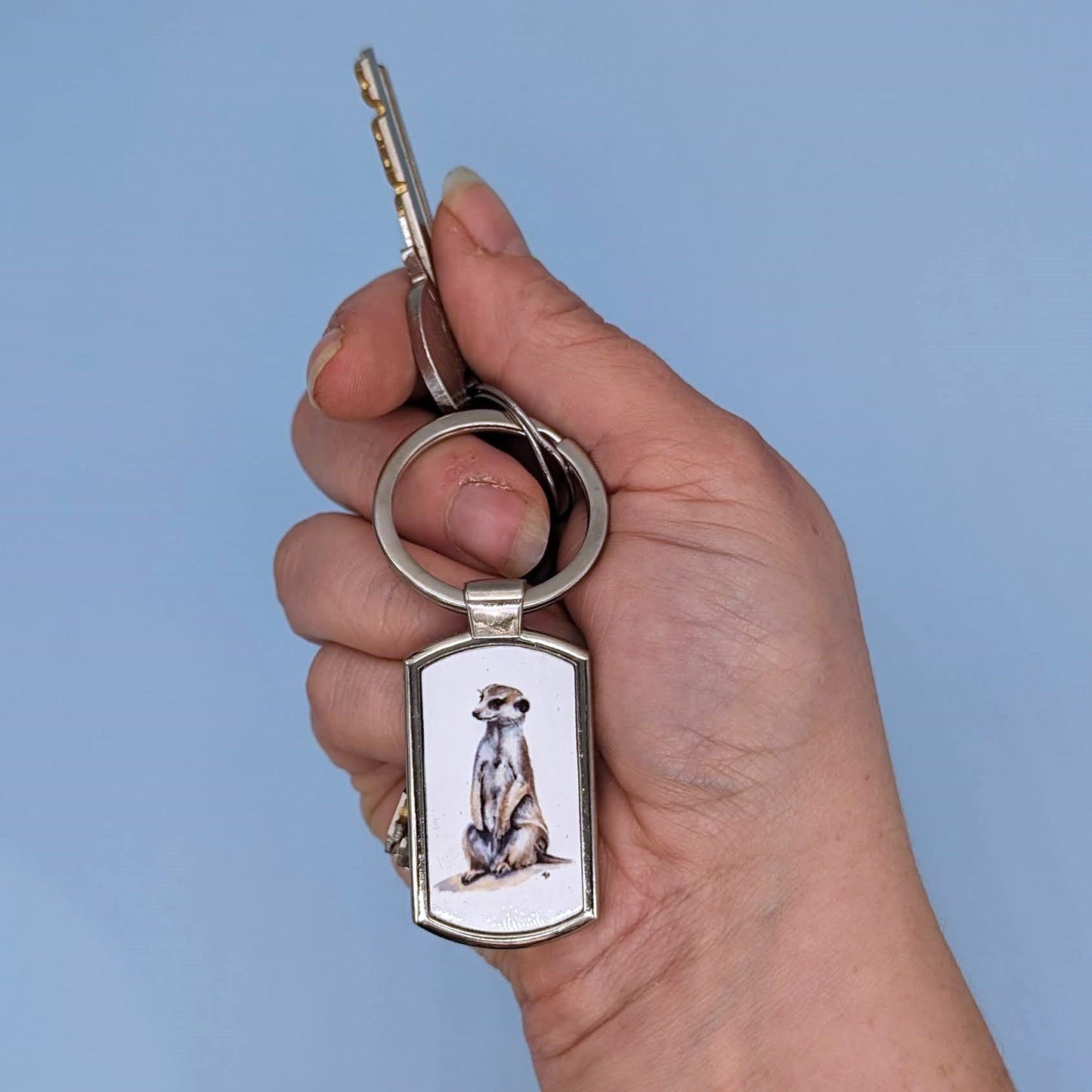 "Ubunifu" Meerkat Keyring