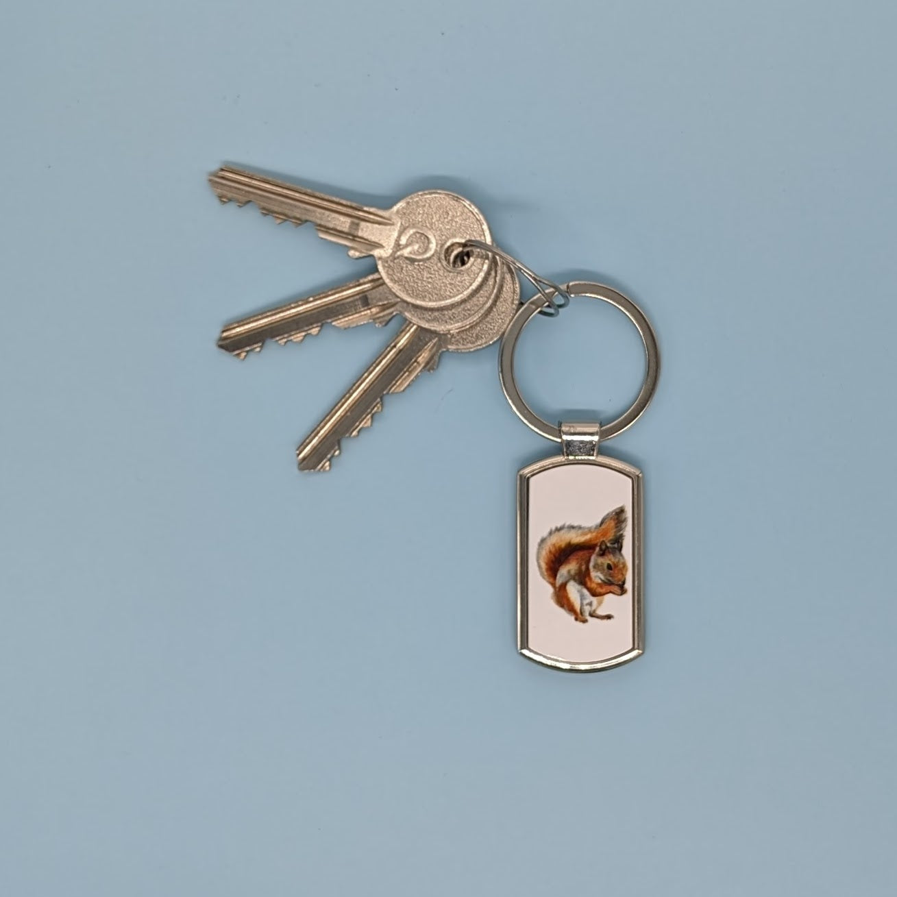 "Nutkin" Squirrel Keyring