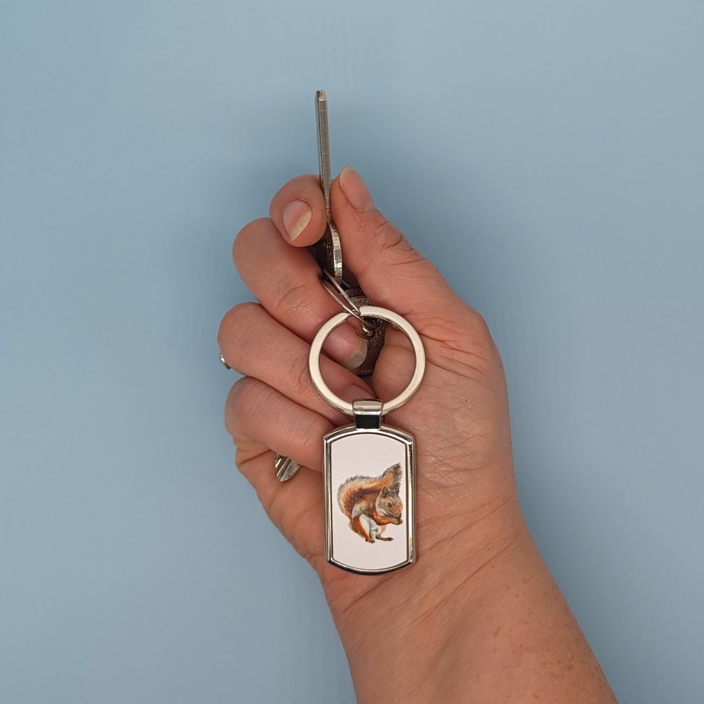 "Nutkin" Squirrel Keyring