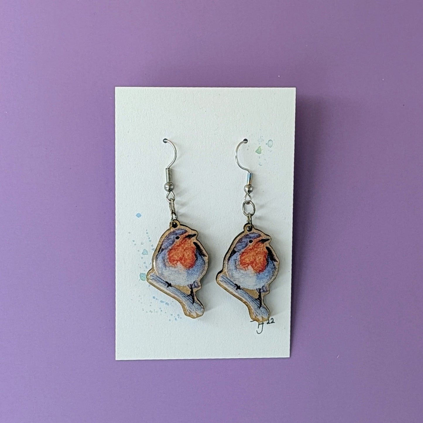 "Garden Party" Robin Earrings