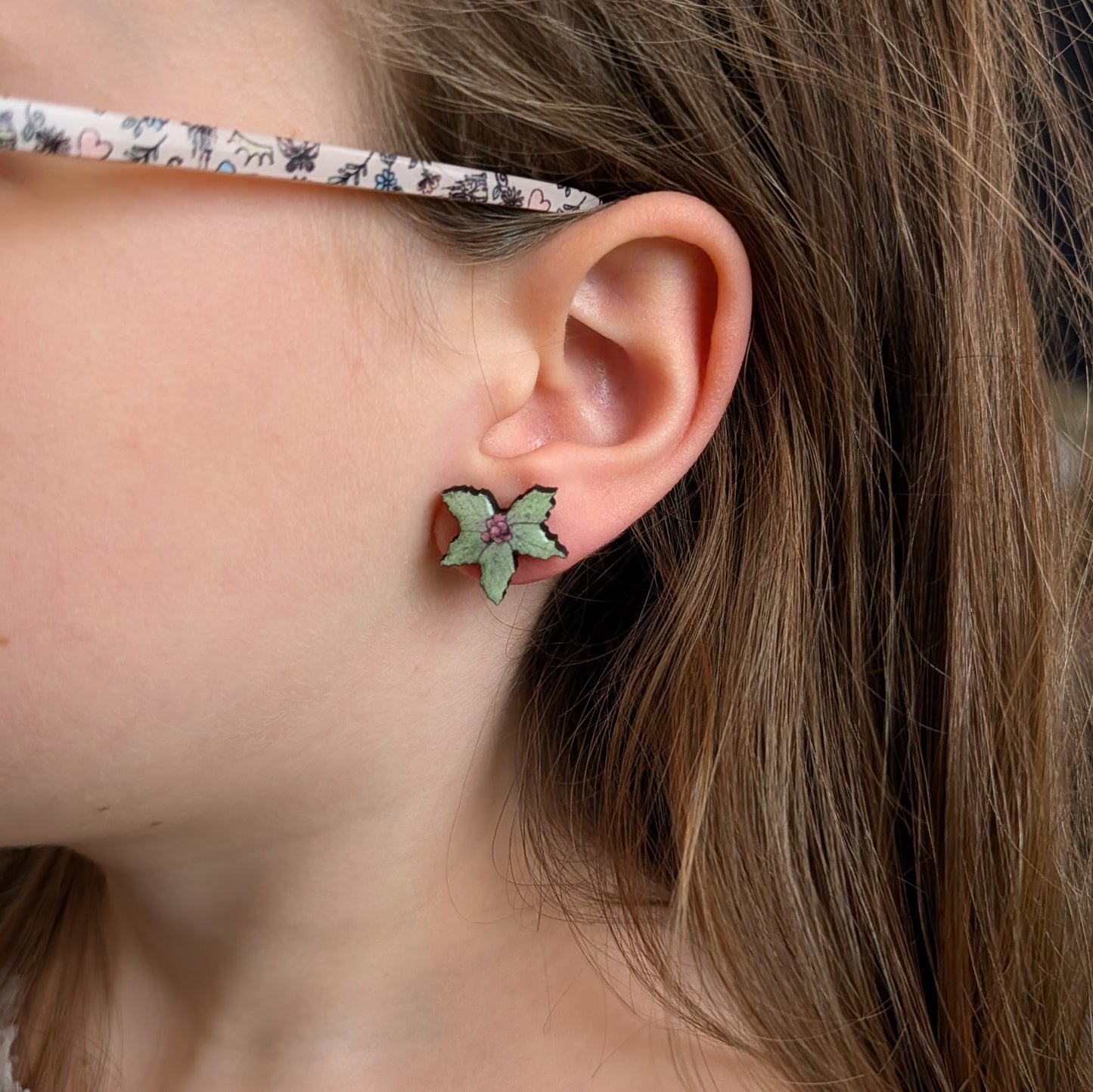 Holly stud Earrings