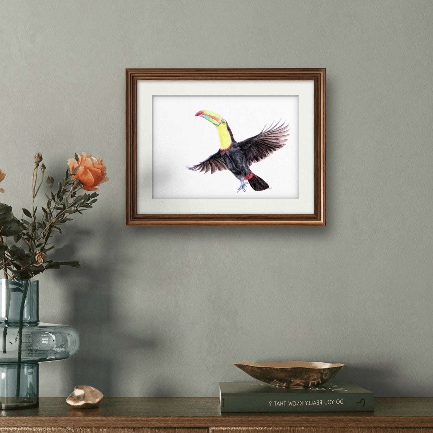 "Tookie Tookie" Toucan Art Print