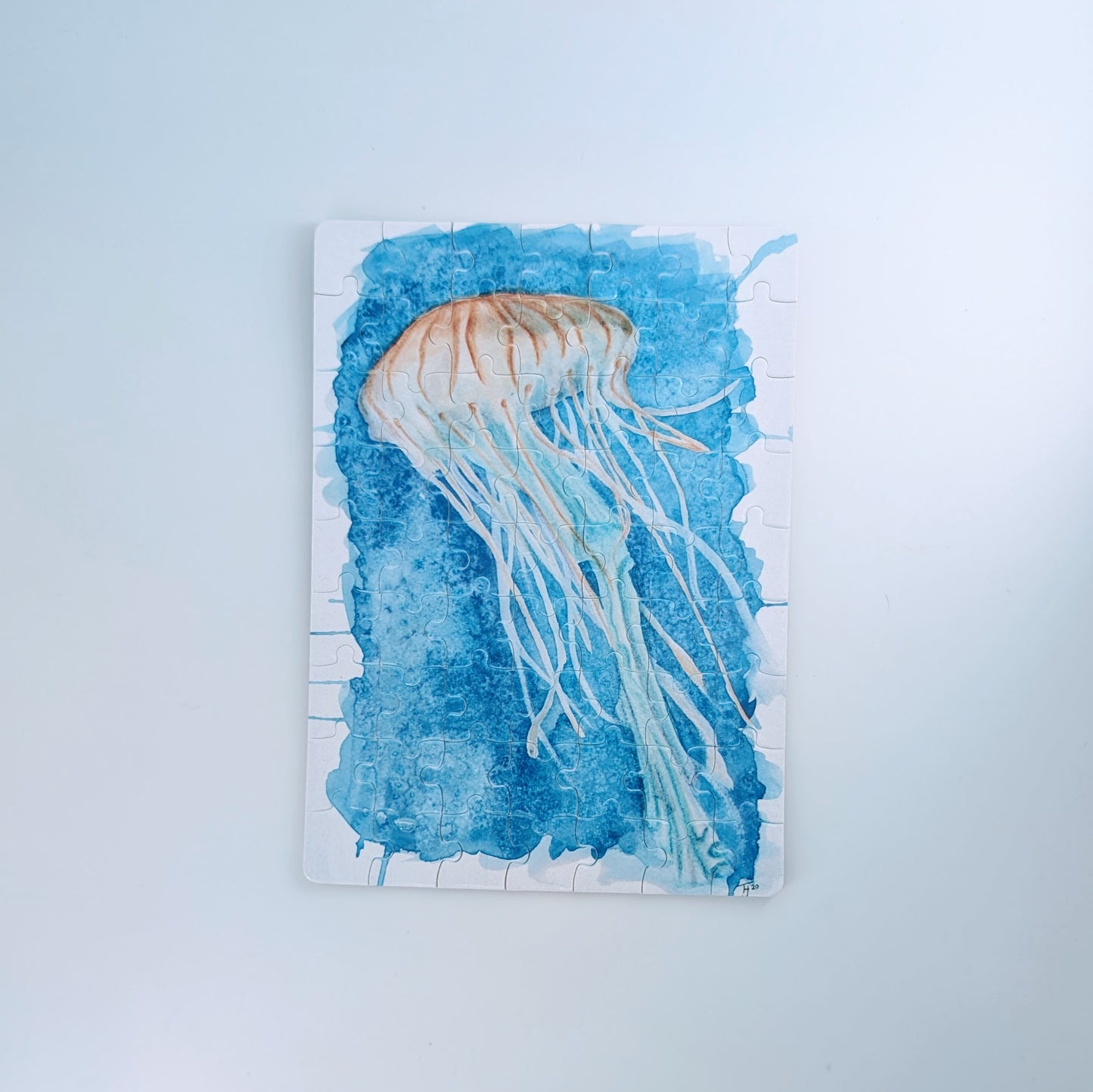 63 piece Jellyfish Jigsaw in a tin