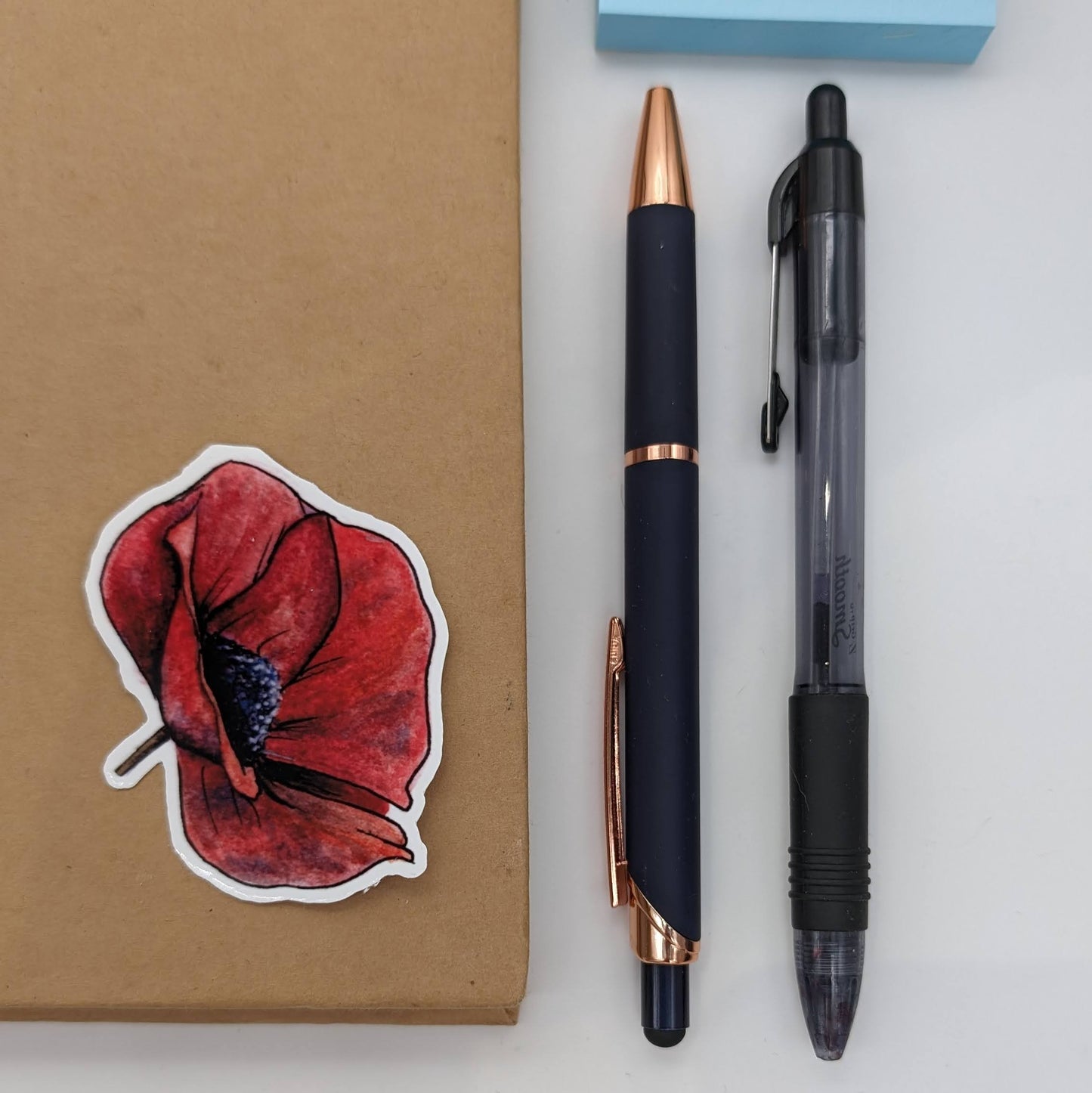 Poppy Sticker from Original Watercolour "Always"