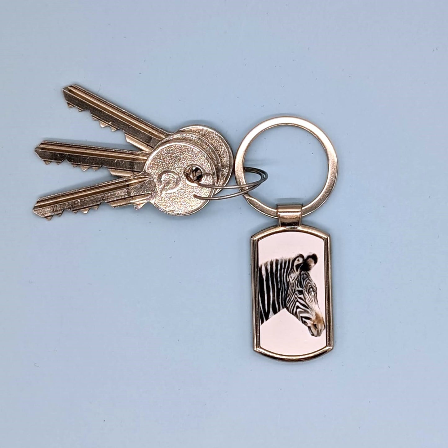 "Elori" Zebra Keyring