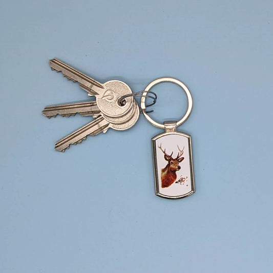 "Chase" Stag Keyring