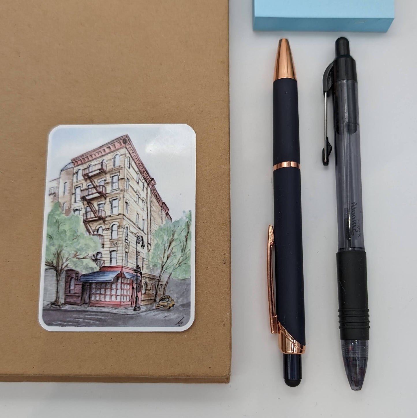 Apartment Sticker from Original Watercolour "NYC Friends Apartment"