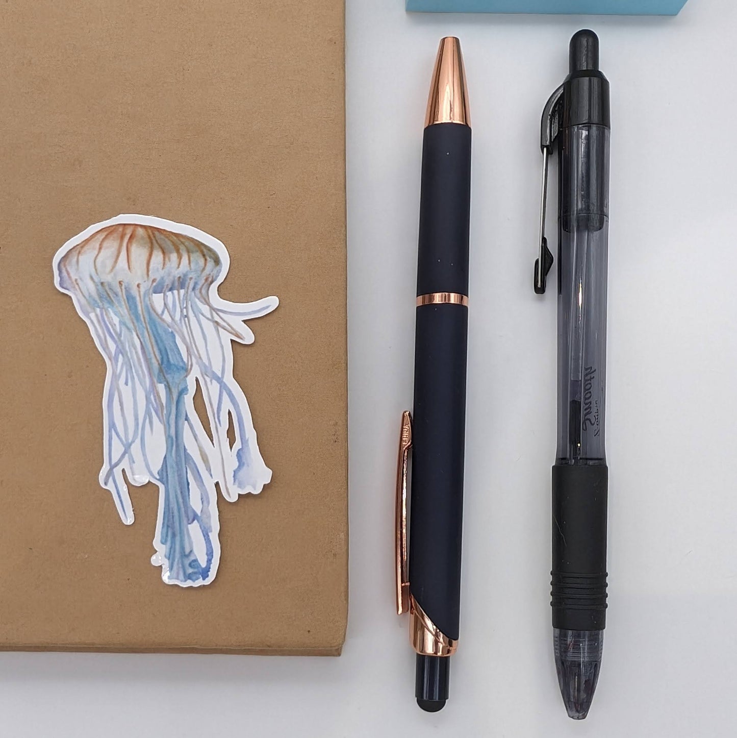 Jellyfish Sticker from Original Watercolour "In the Deep"