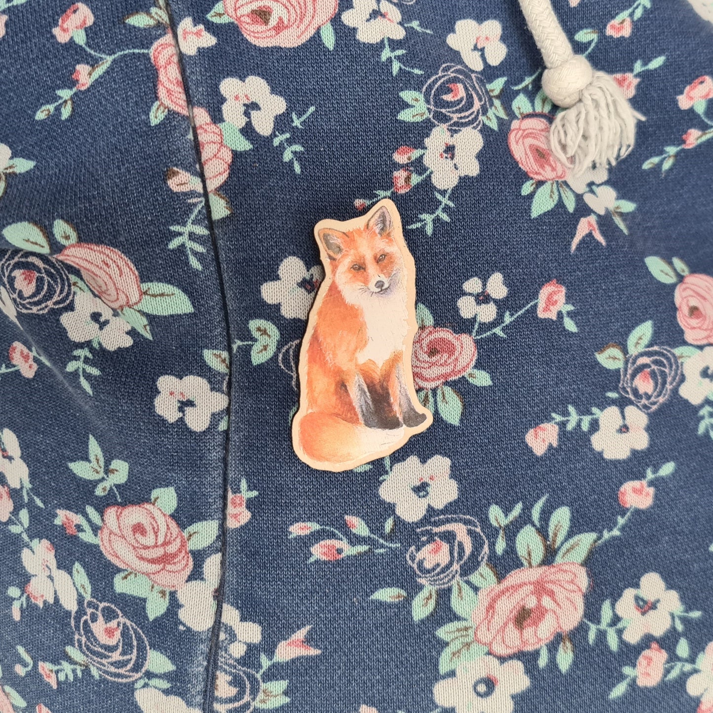 "Mama Fox" Fox Pin