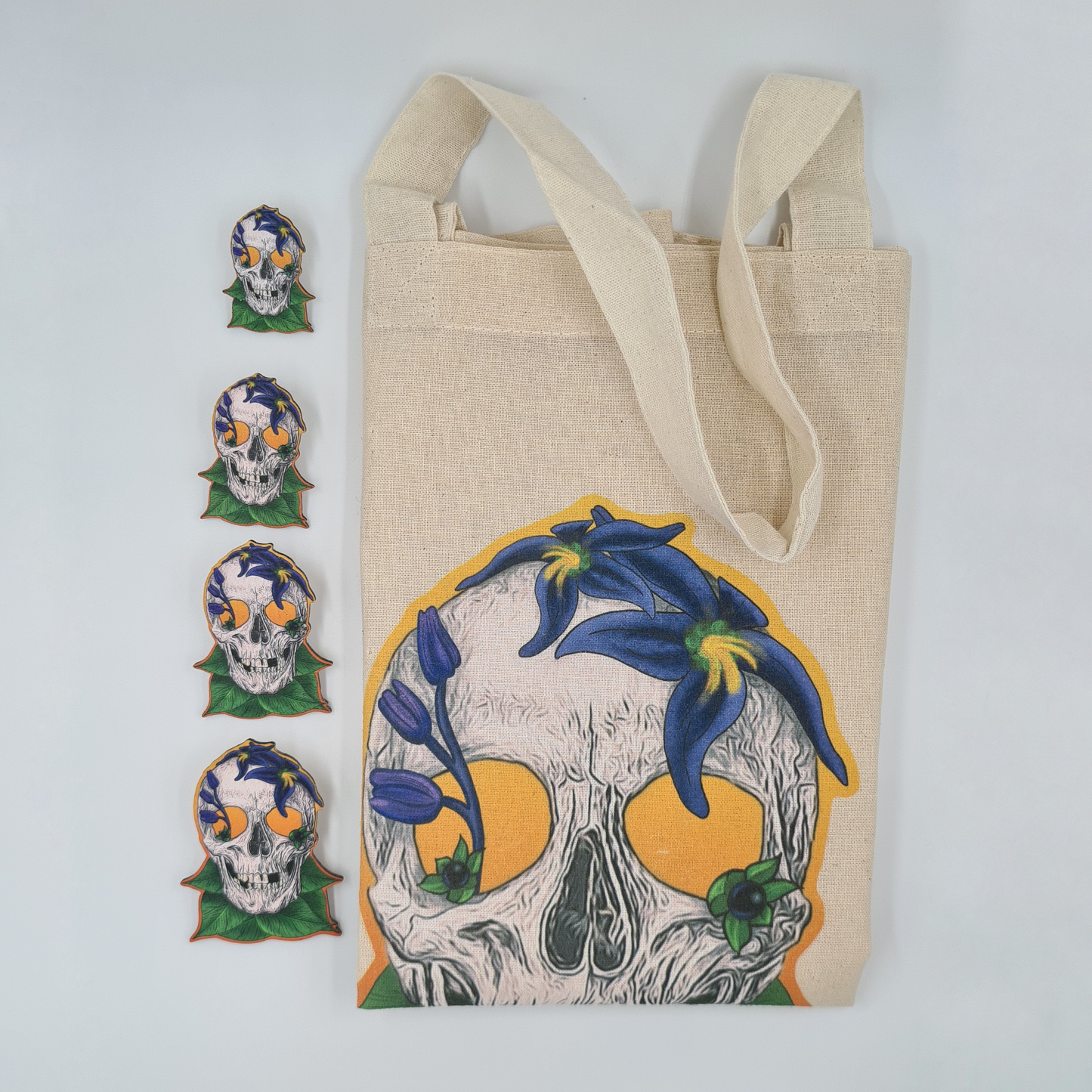 Sample Pack - Pins & Tote