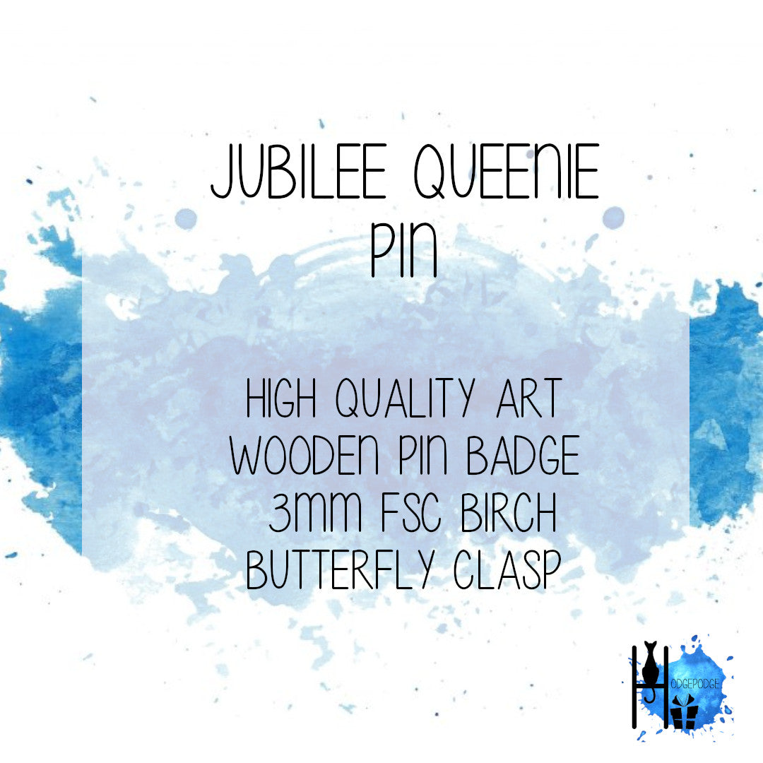 "Jubilee Queenie" Female Mallard Duck Pin
