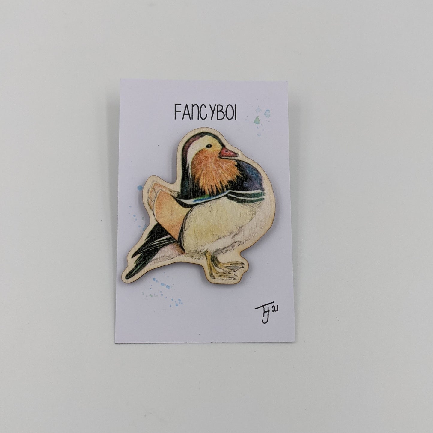 "FancyBoi" York University Pin