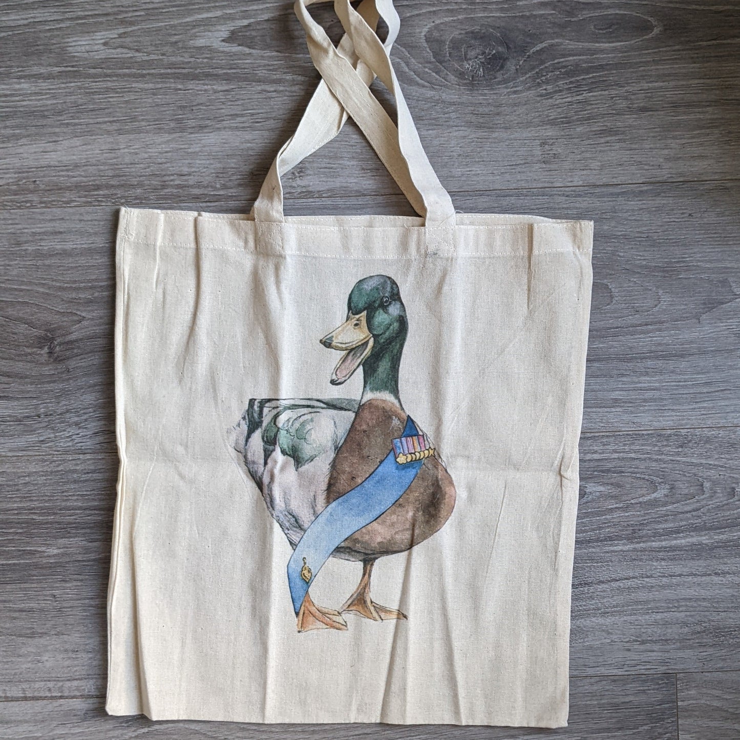 "Jubilee Duke" Mallard Duck Tote Bag