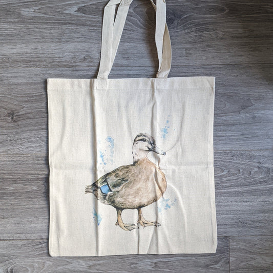 "Queenie" Female Mallard Duck Tote Bag