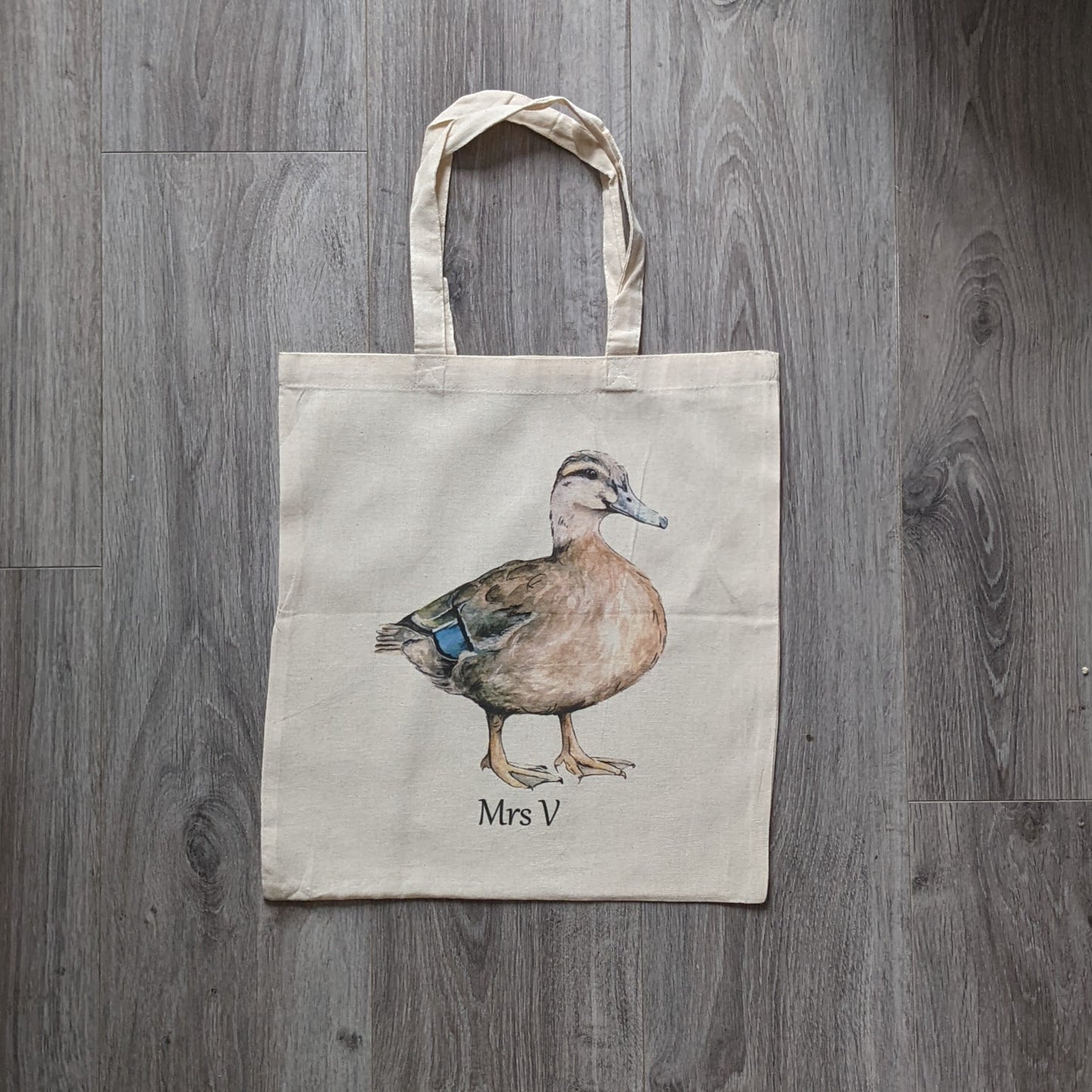 "Queenie" Female Mallard Duck Tote Bag