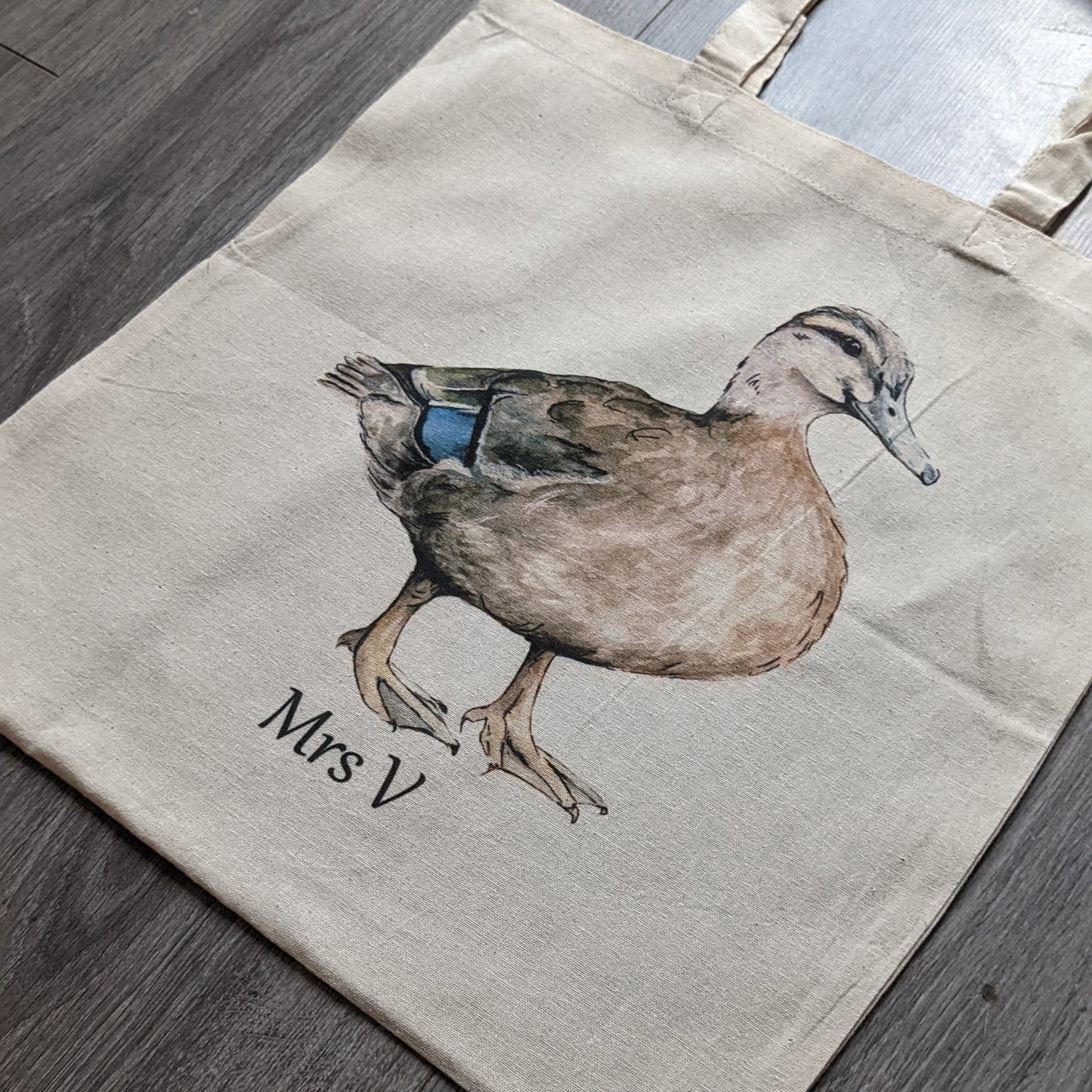 "Queenie" Female Mallard Duck Tote Bag