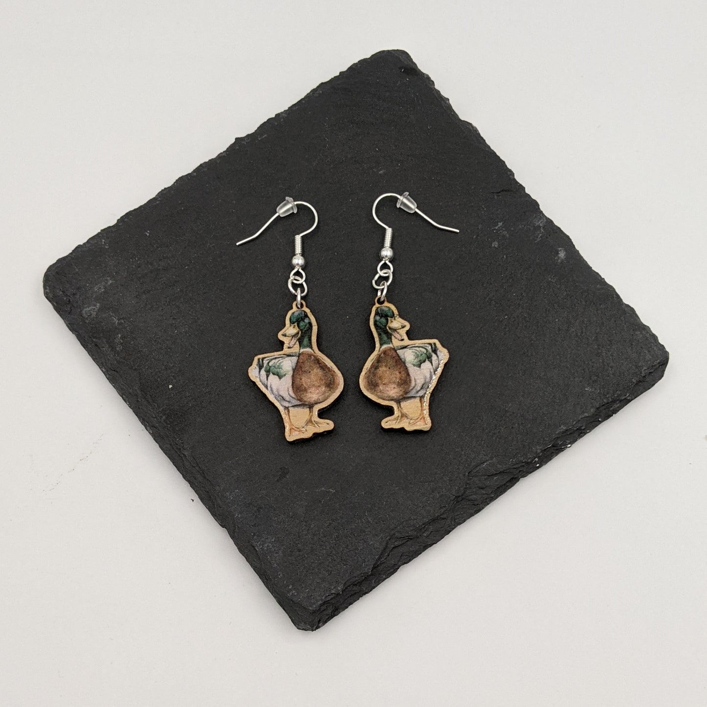 ''The Duke'' Mallard Earrings