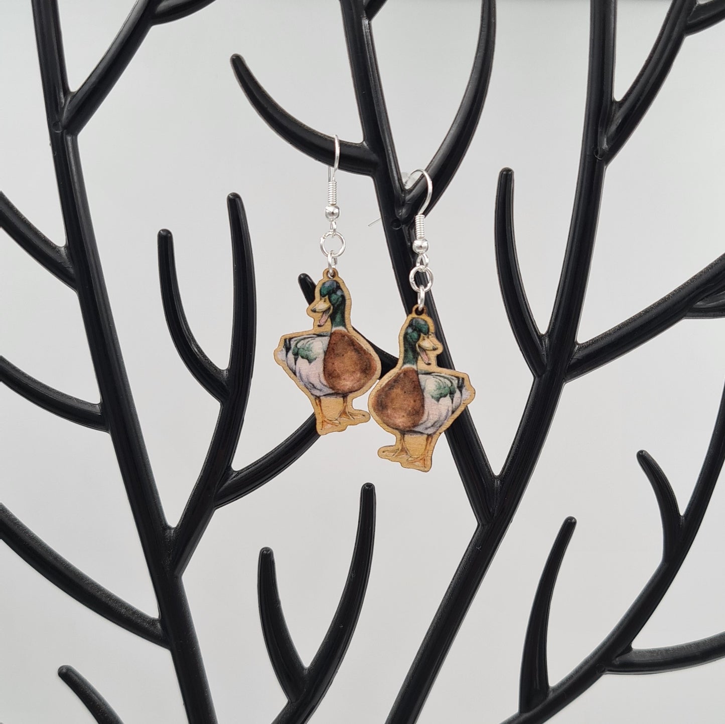 ''The Duke'' Mallard Earrings