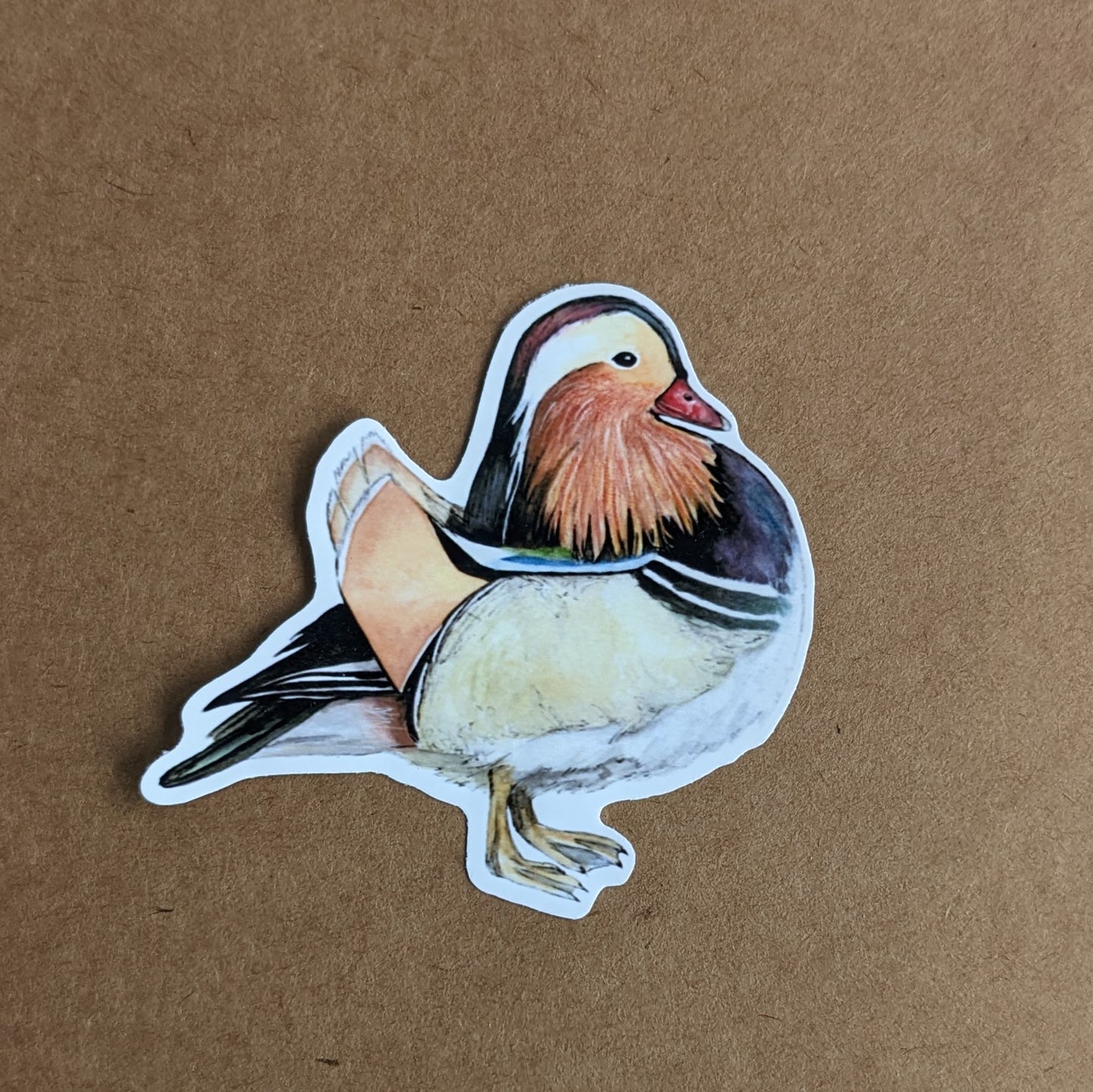 Mandarin Duck Sticker "Fancyboi" York University