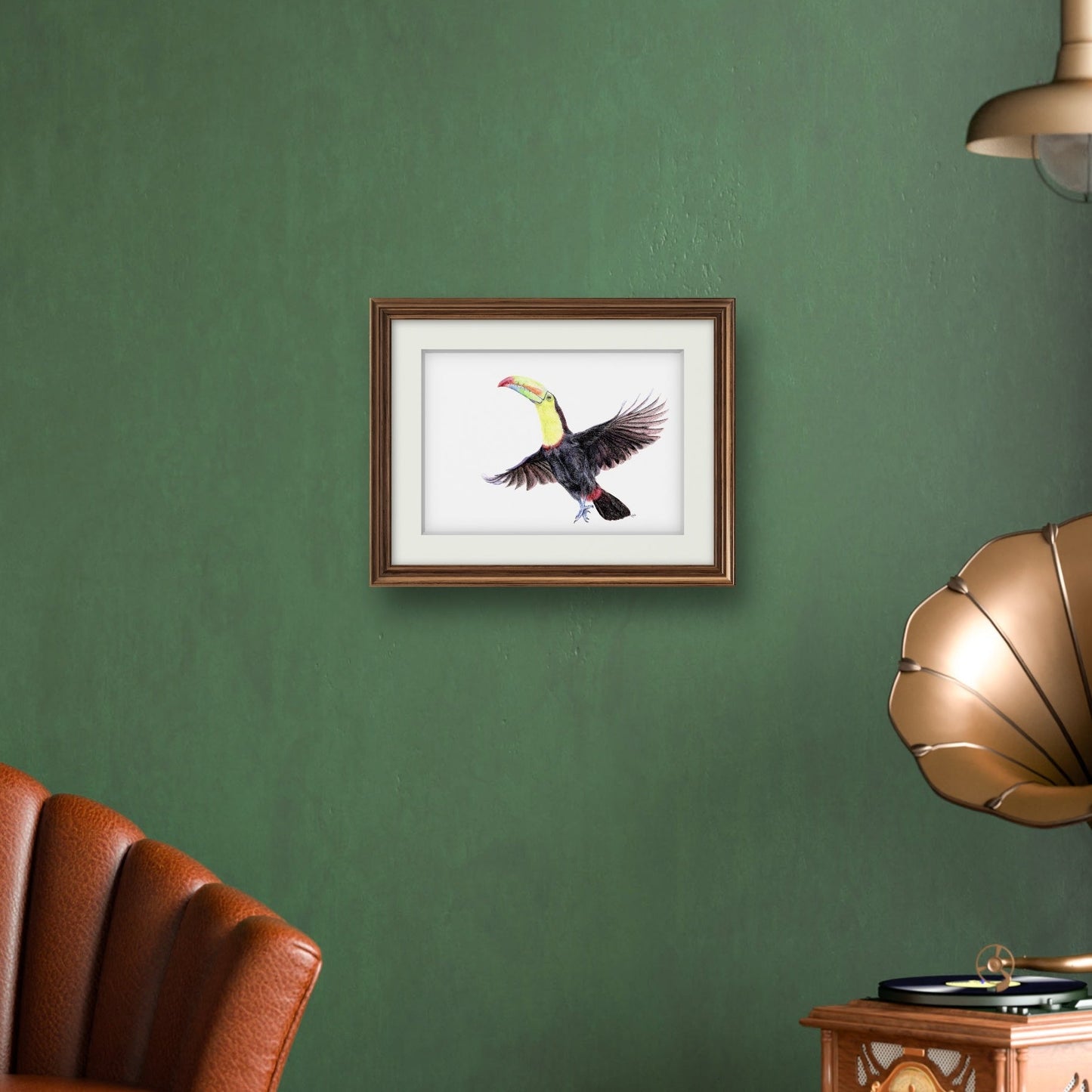 "Tookie Tookie" Toucan Art Print