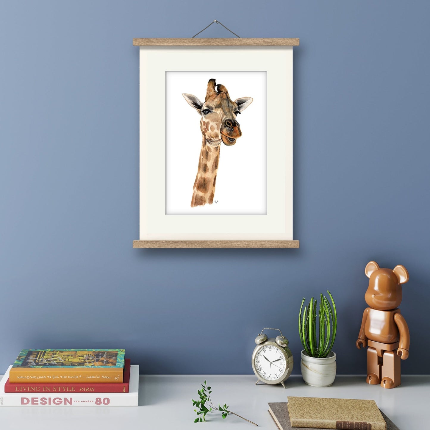 "Stand Tall" Giraffe Art Print