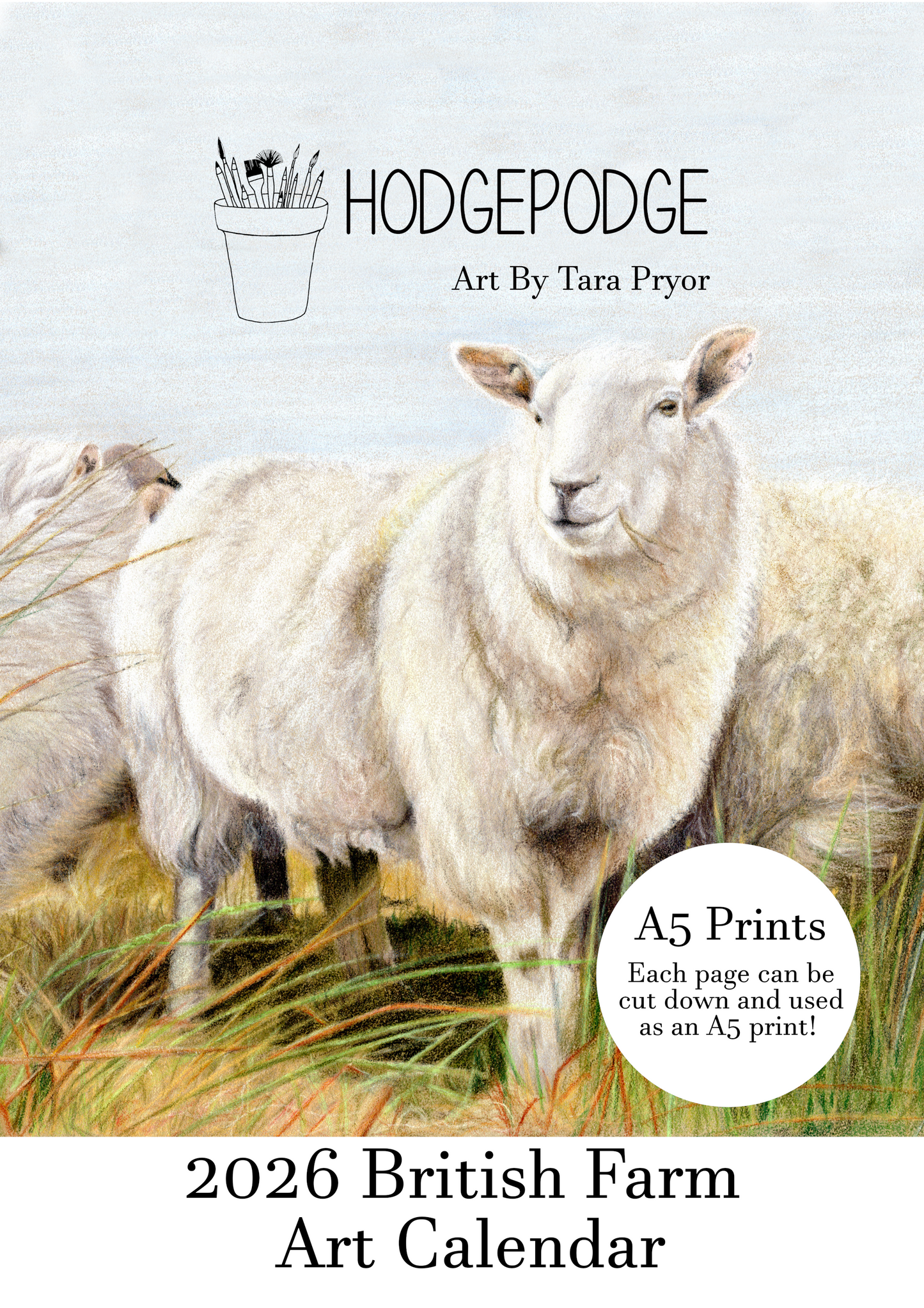 2026 British Farm Calendar A4