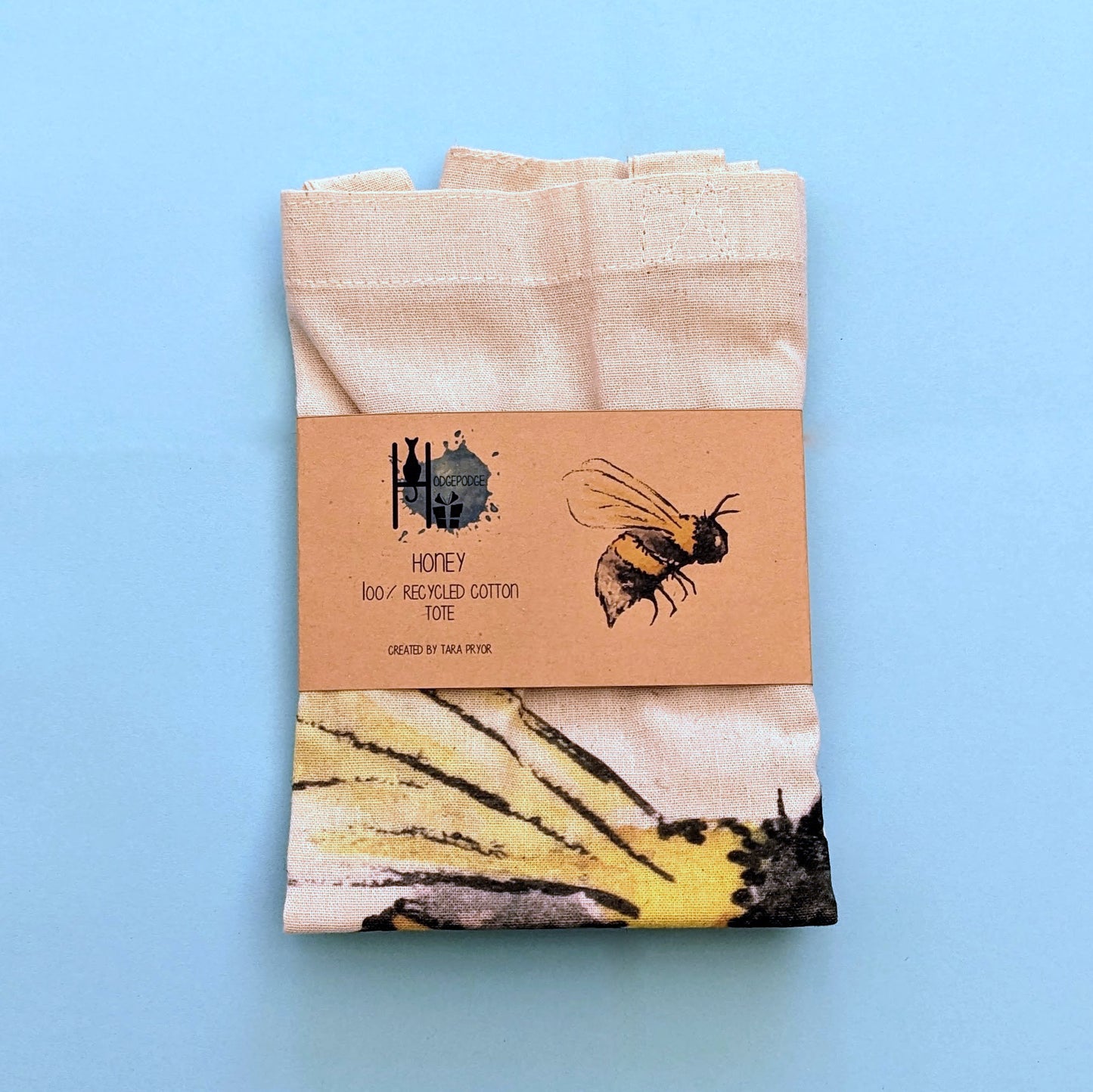 "Honey" Bee Tote Bag