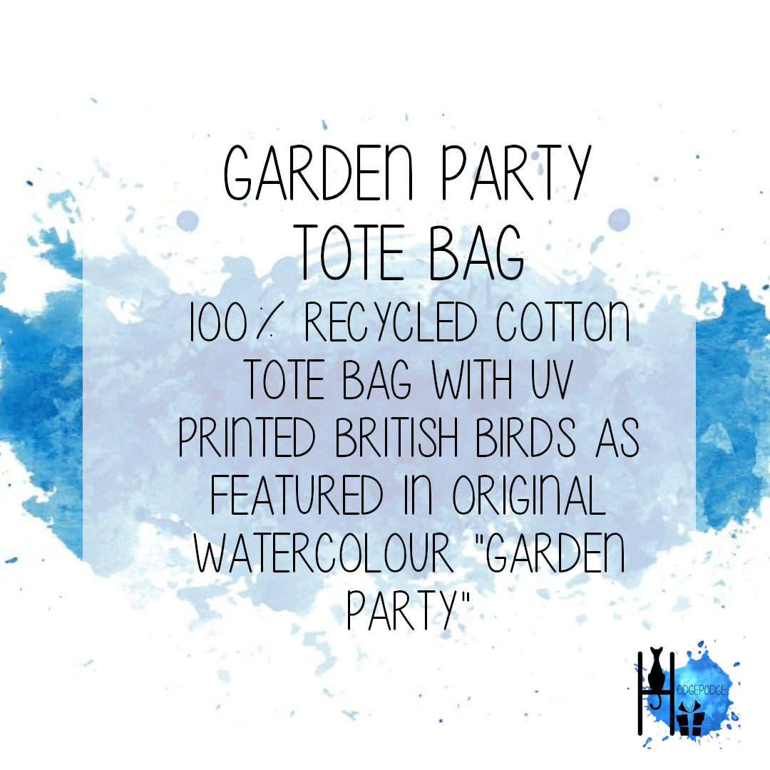 "Garden Party" Tote Bag