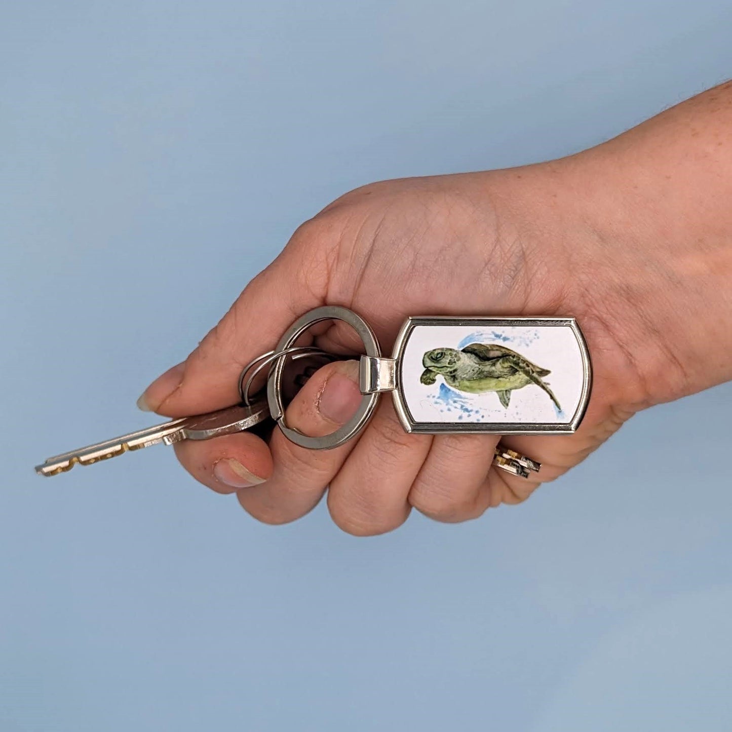 "Mabouche" Turtle Keyring