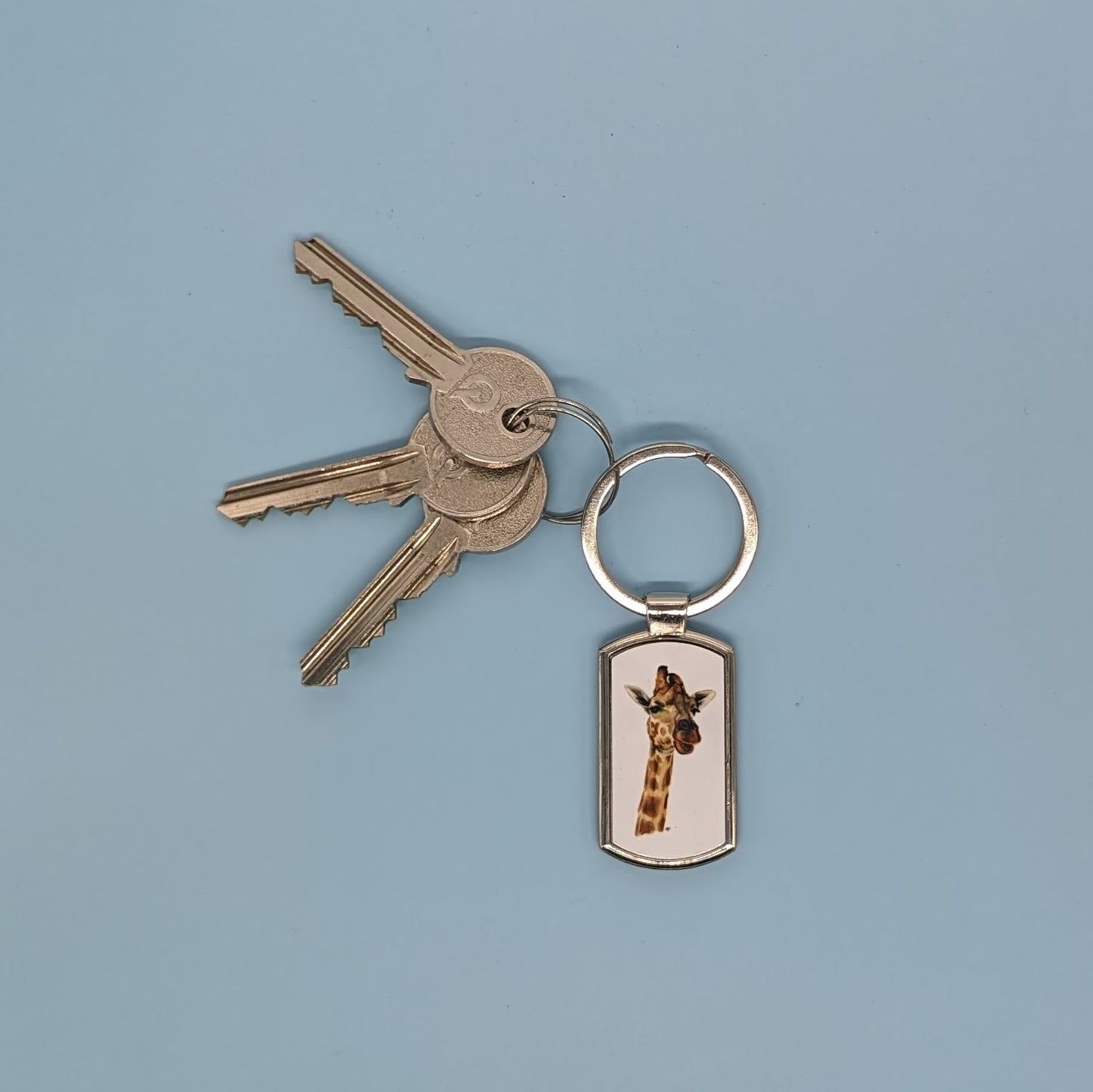 "Stand Tall" Giraffe Keyring