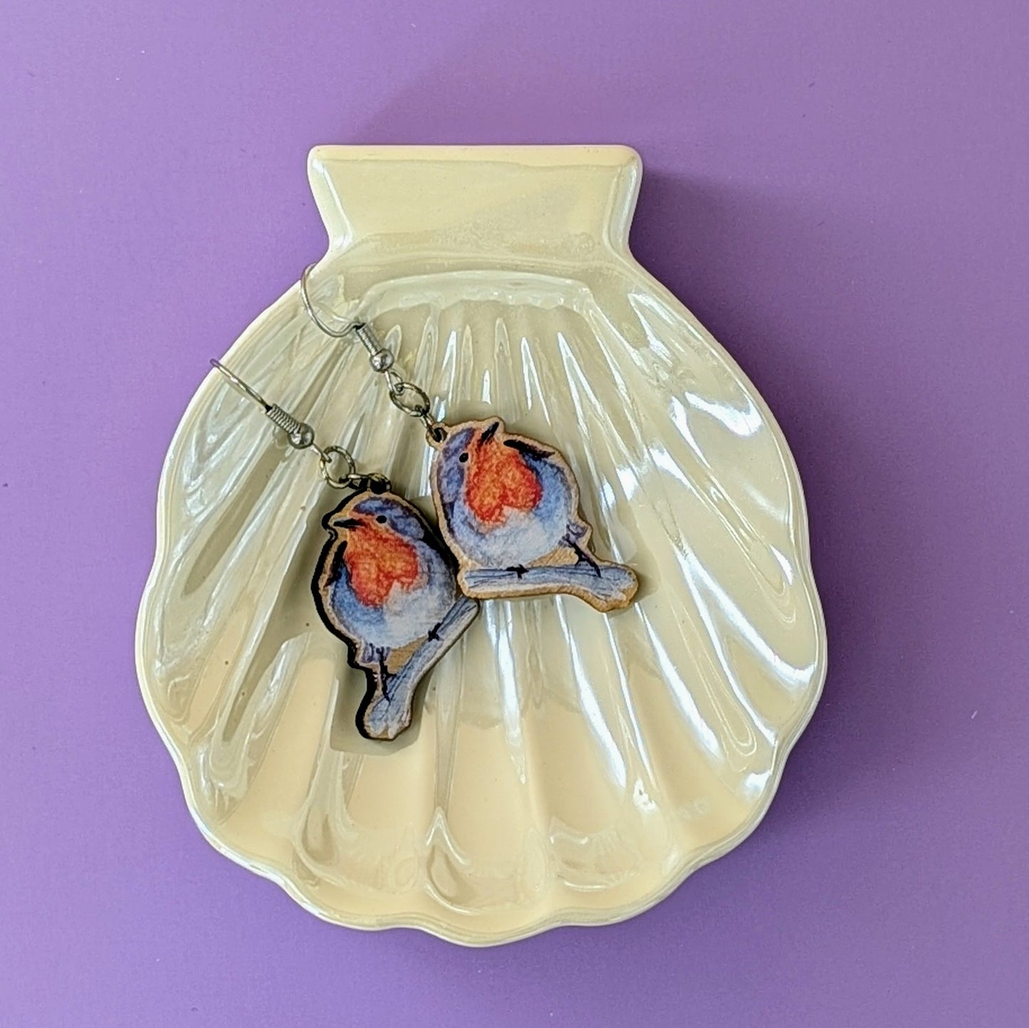 "Garden Party" Robin Earrings