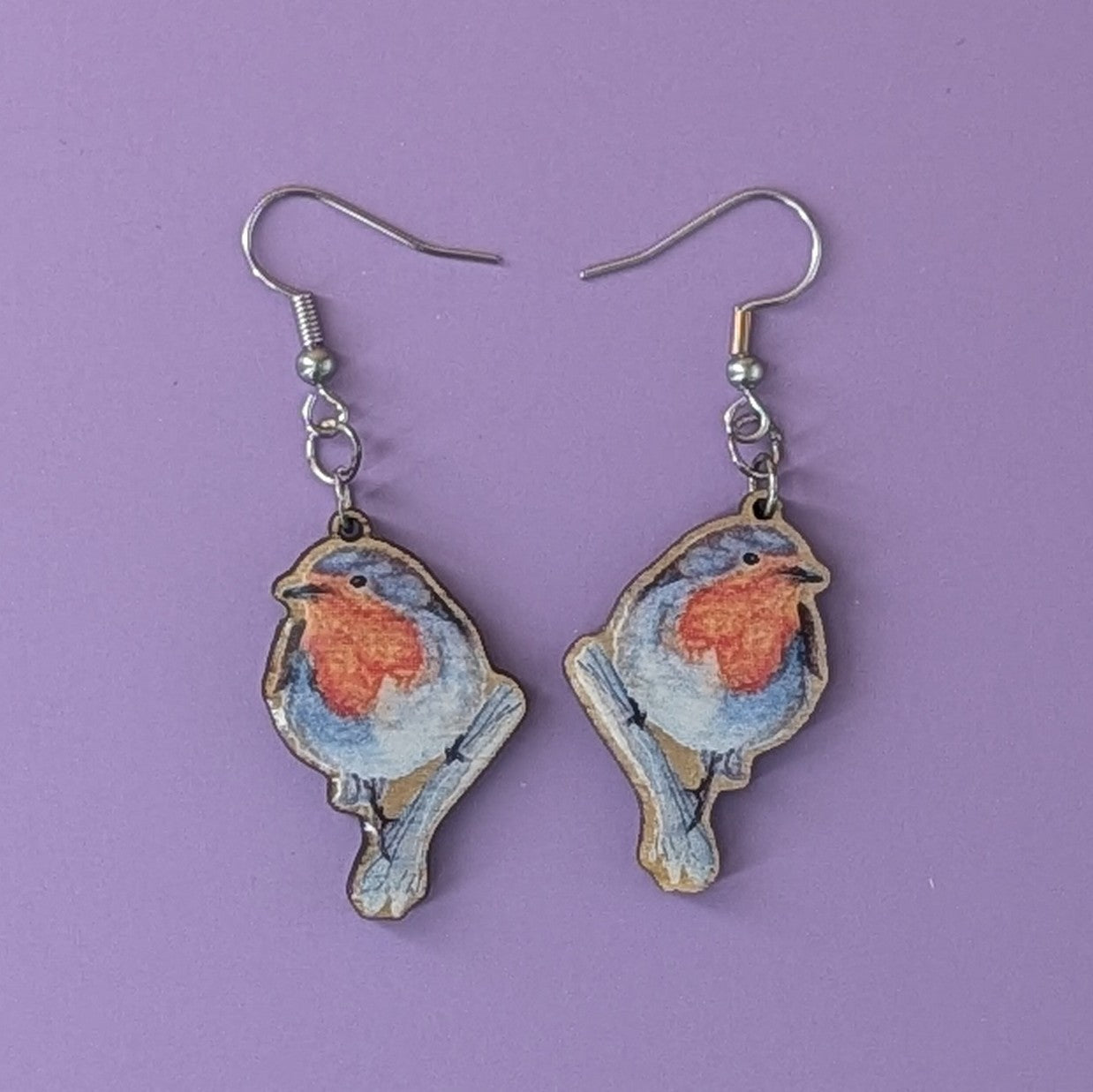 "Garden Party" Robin Earrings