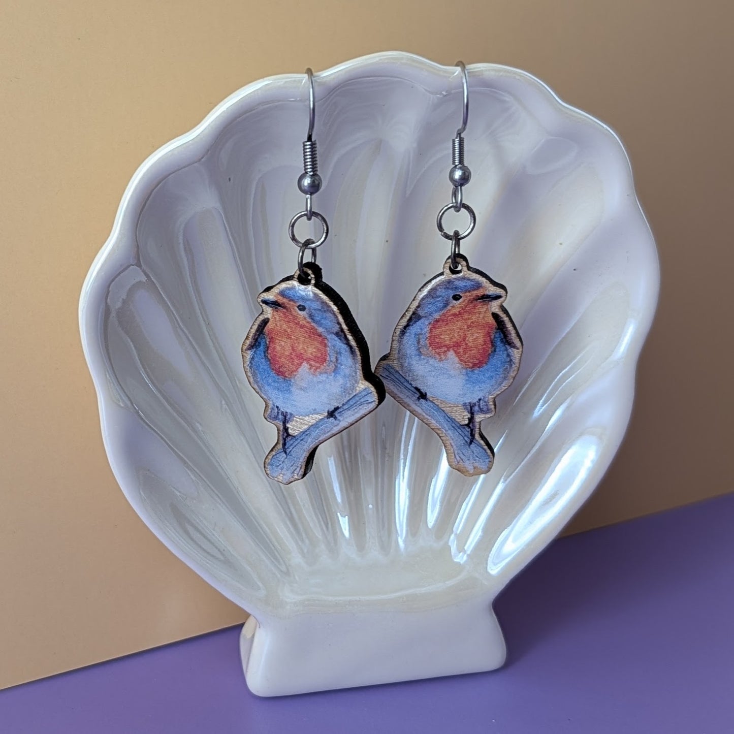"Garden Party" Robin Earrings